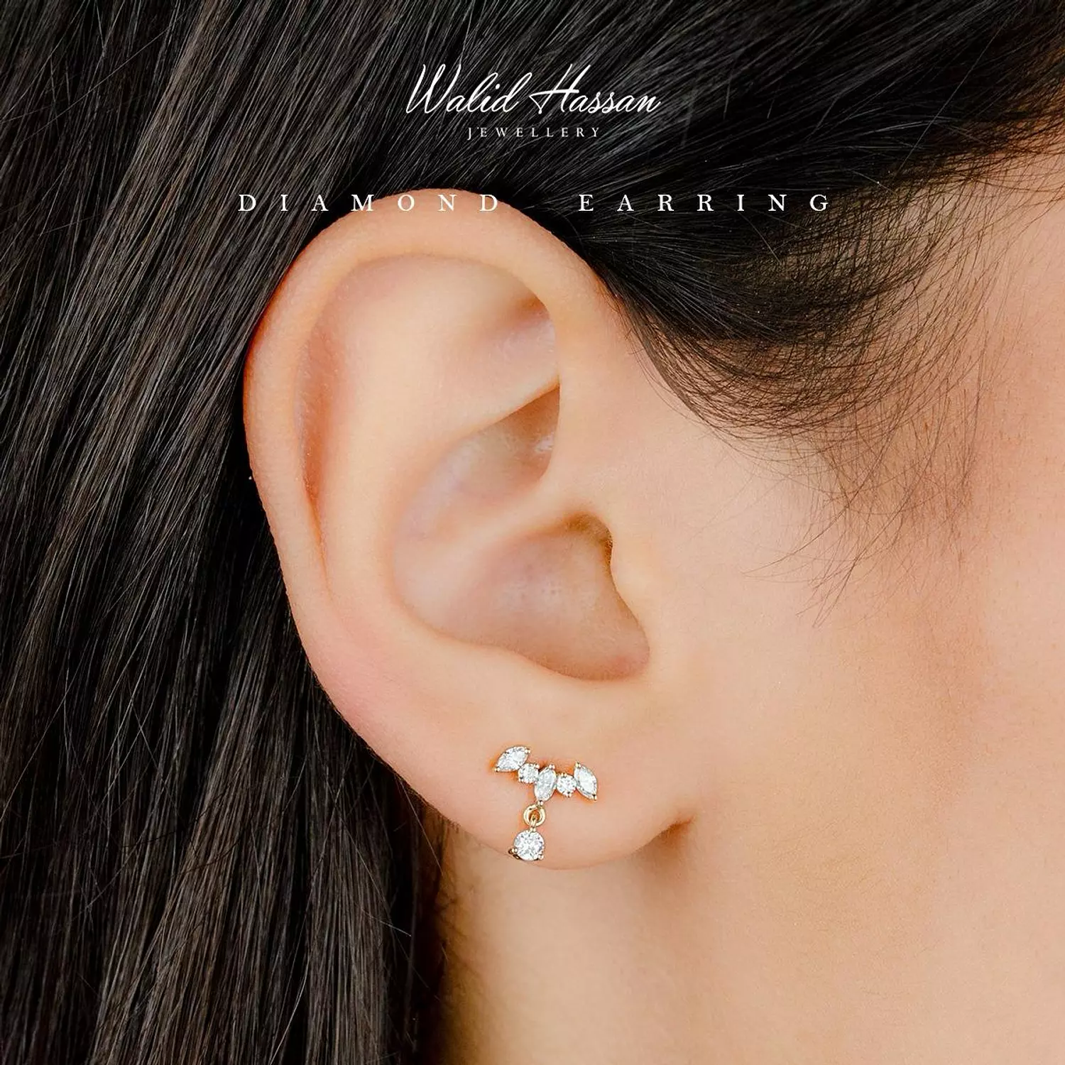 diamond earring 883
