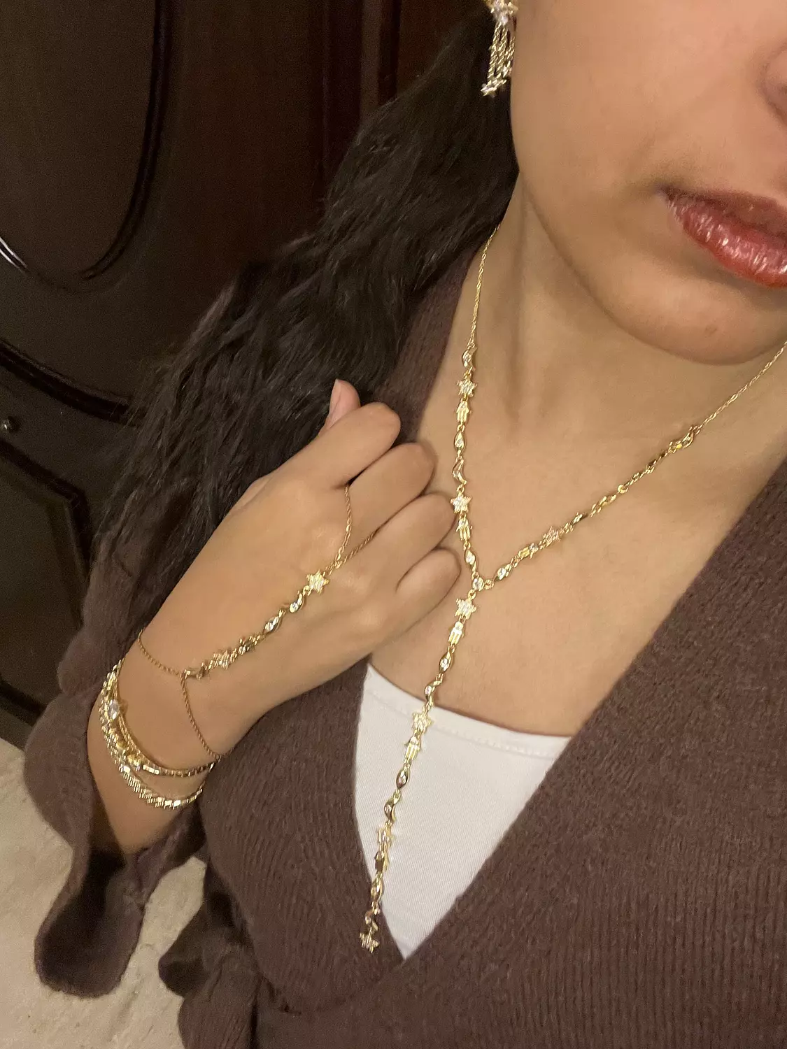 Celestial Hand Chain  hover image