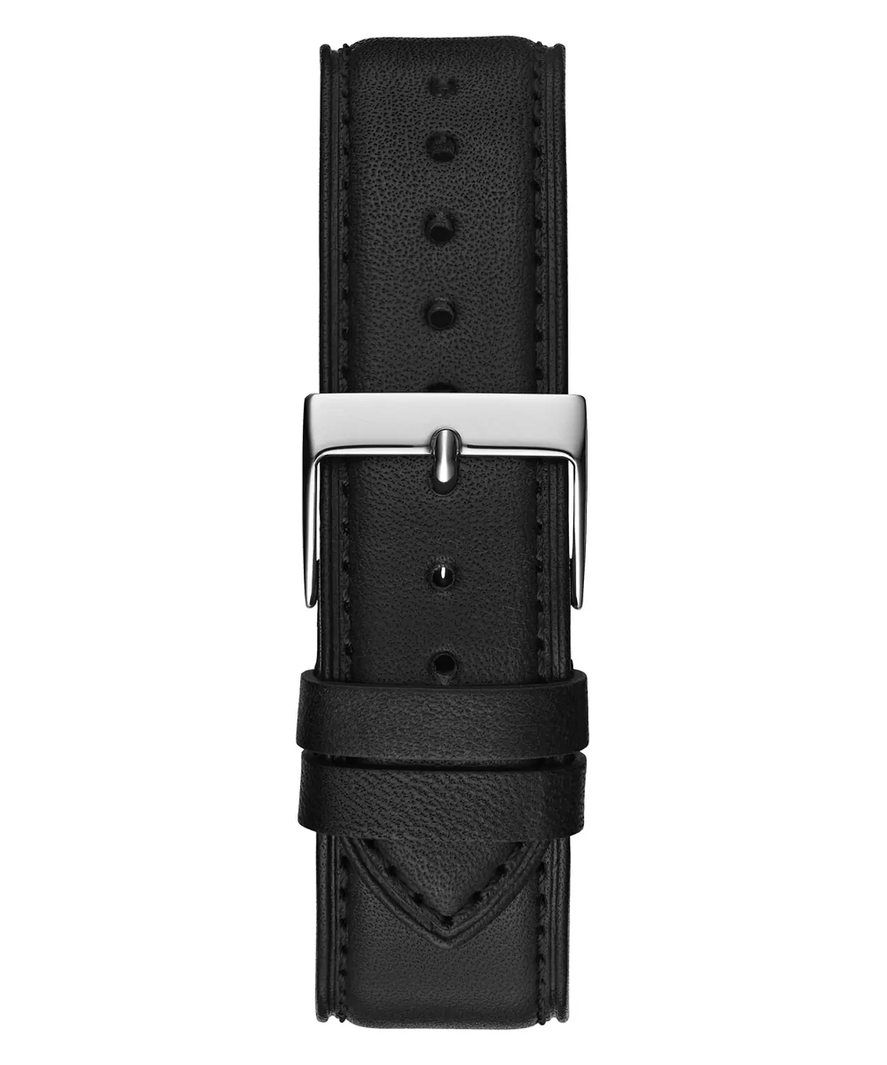 GUESS Watch GW0628G1 ANALOG WATCH For Men's Round Shape Black Leather Strap 2