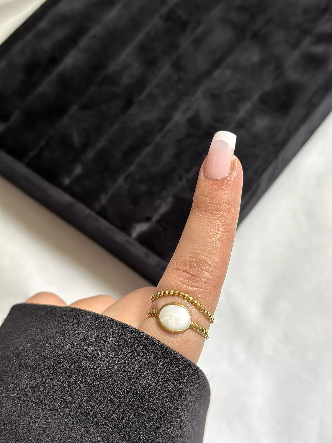 Oval Acrylic Ring 2