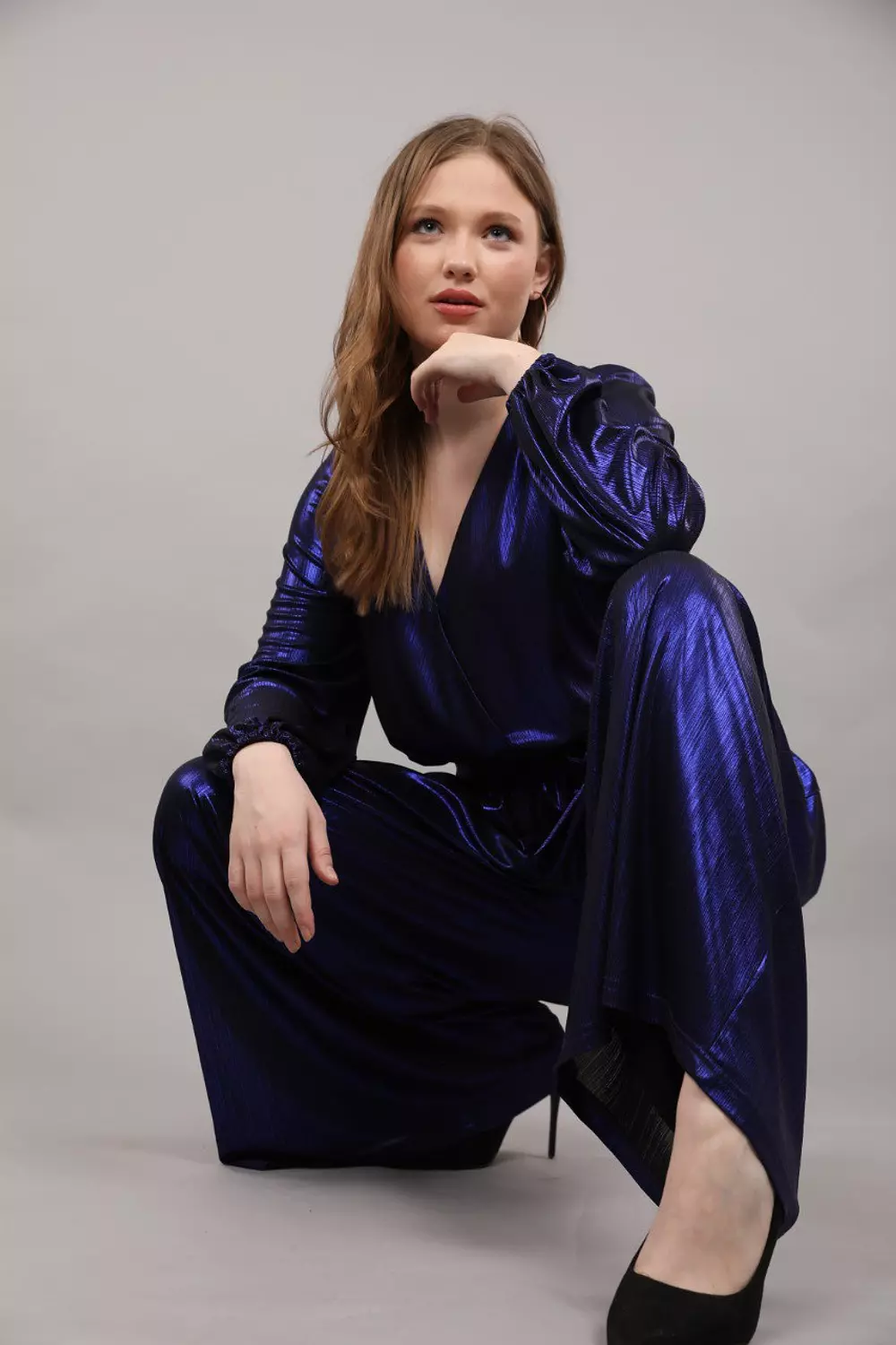 Metalic jumpsuit 2