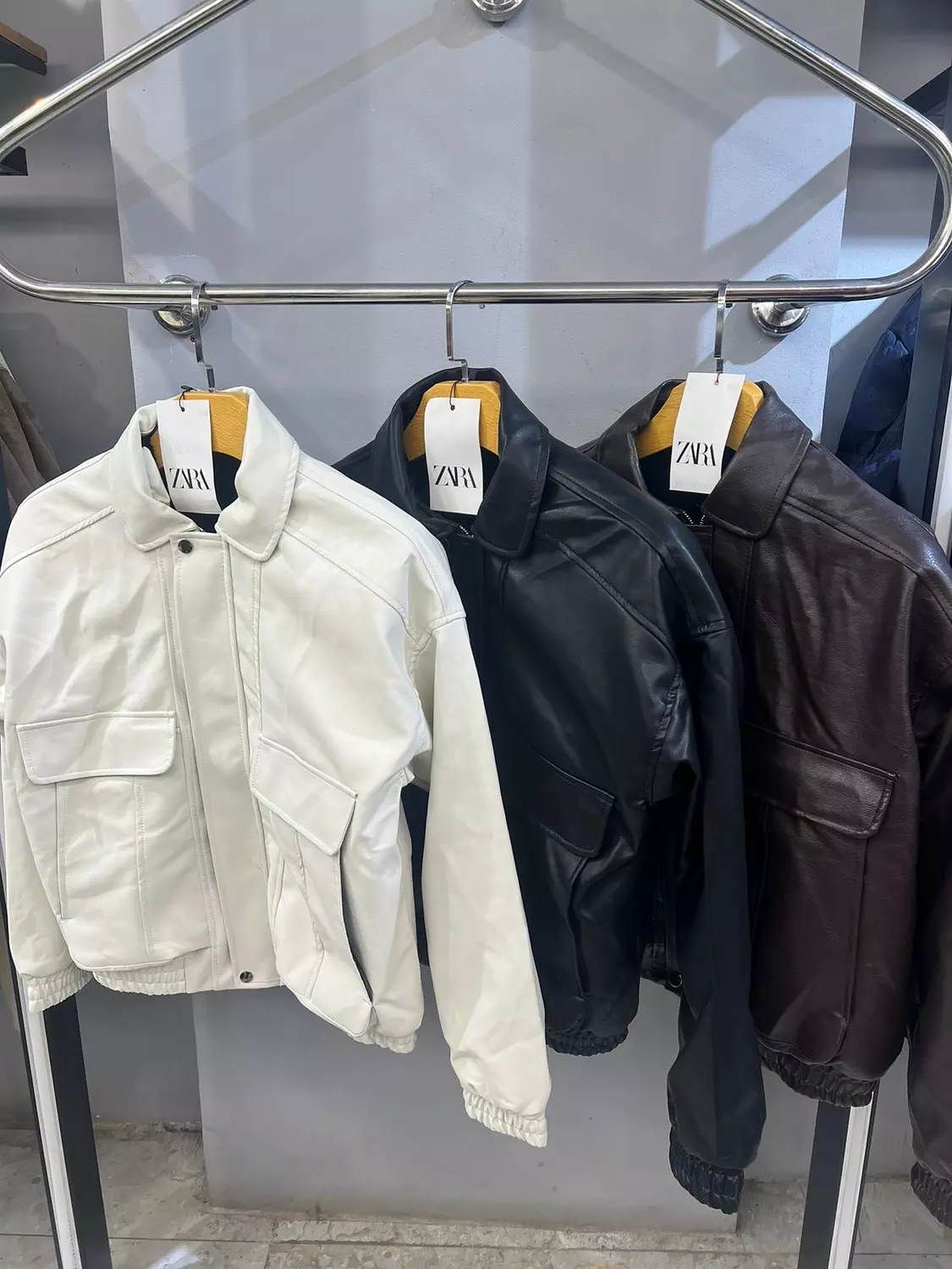 ZARA LEATHER JACKET  5