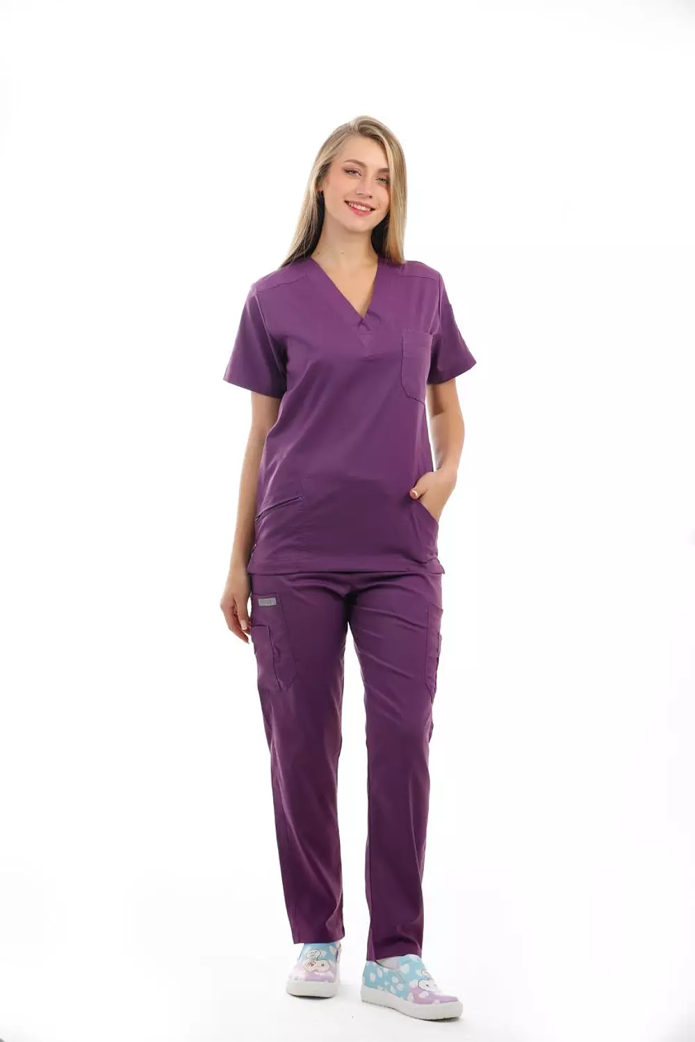 Violet Prestige Scrub 5