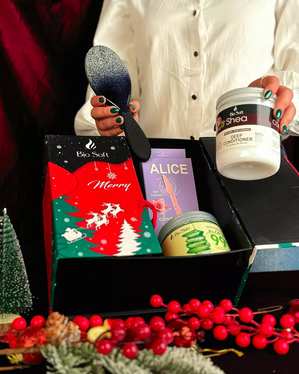 Hair and Skin Care Chritmas Box image