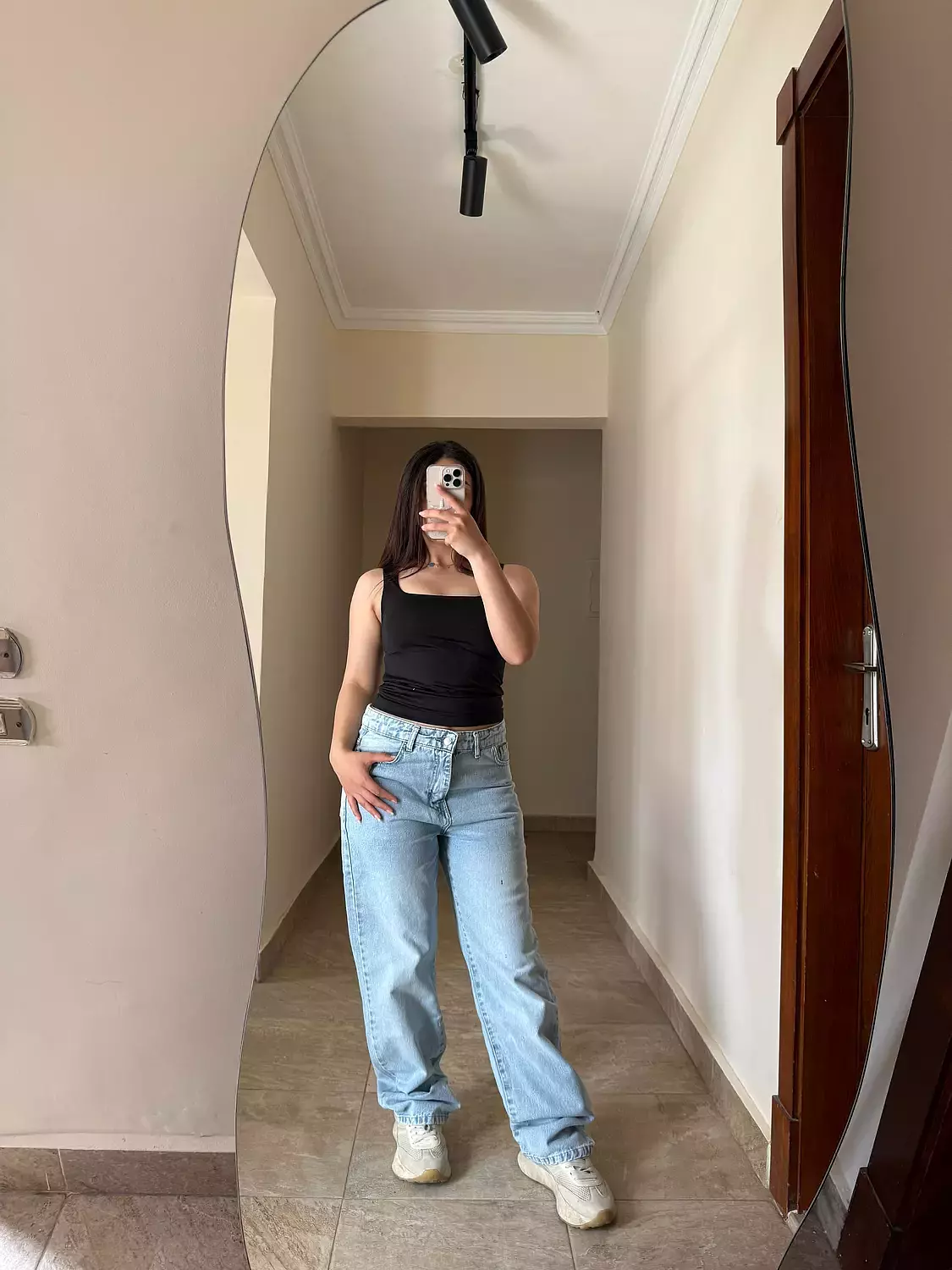 Straight Leg Jeans Light Blue hover image