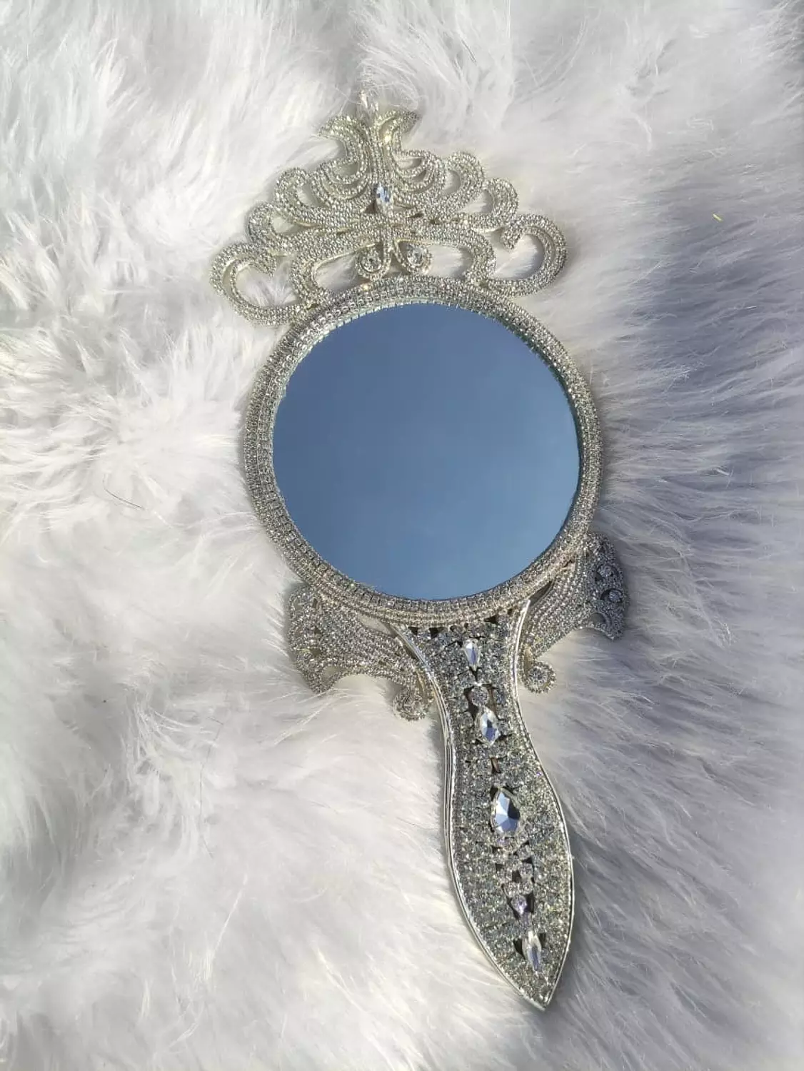Luxury Crystal Hand Mirror 10 image