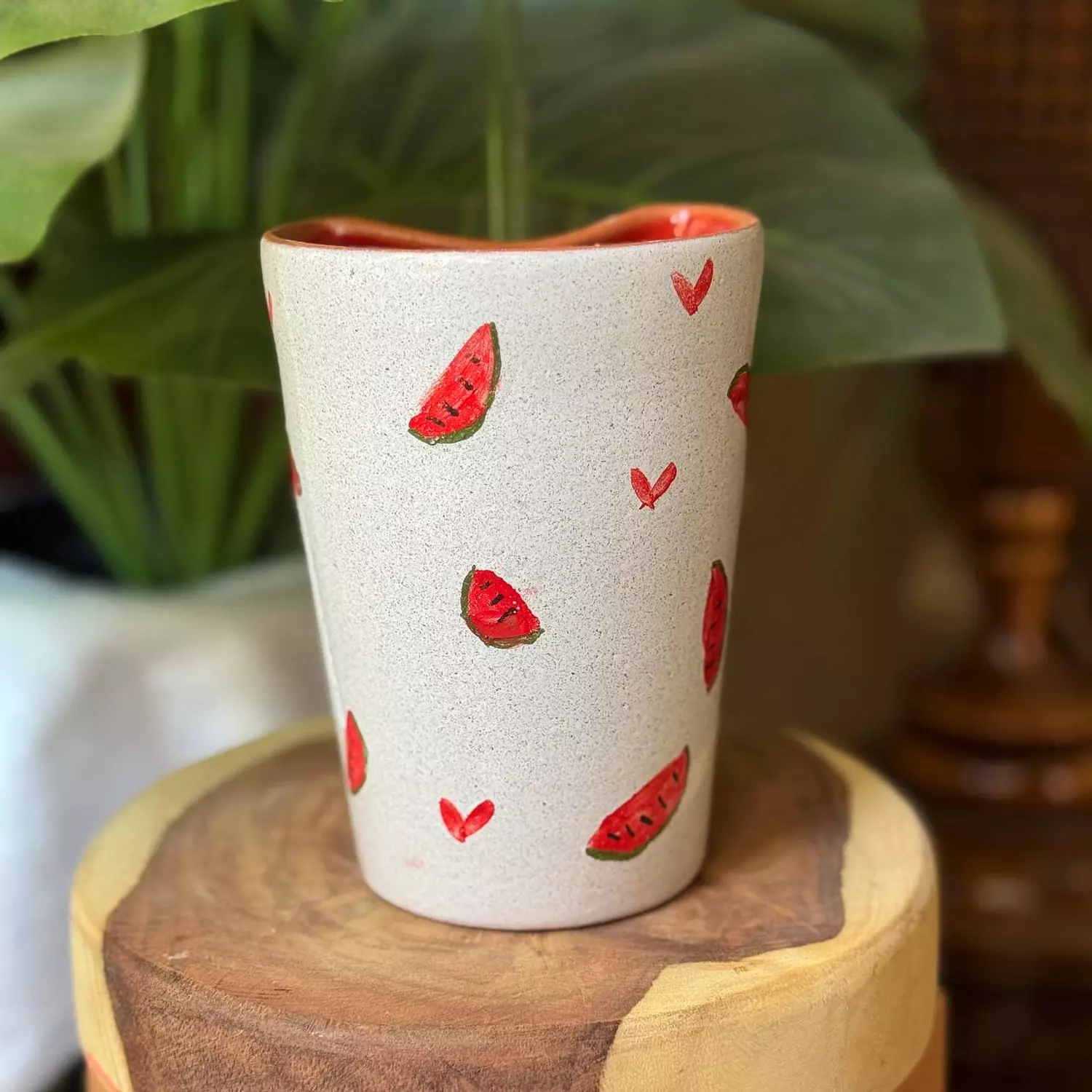 Watermelon straw cup 3