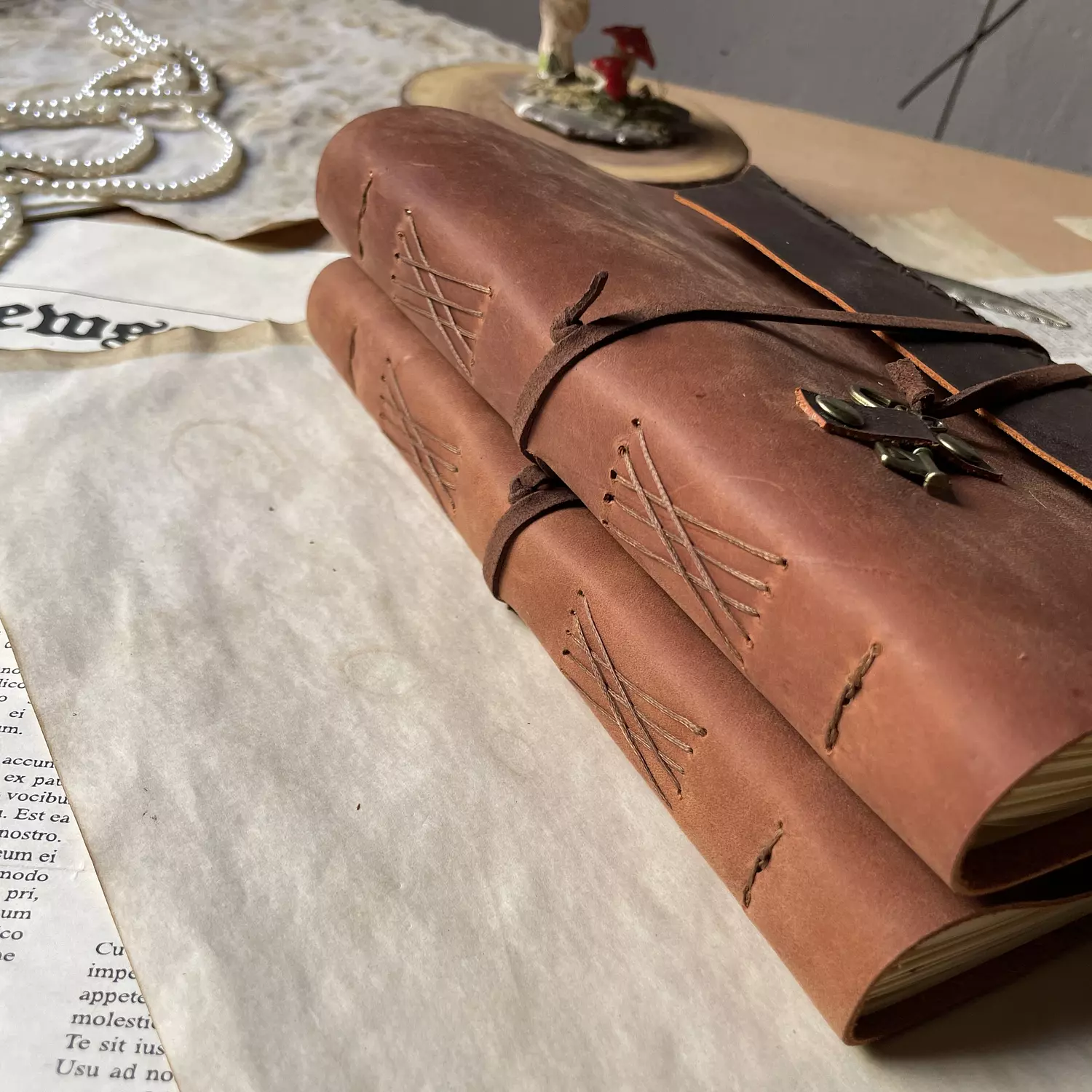 classic journal A5 mix brown 2