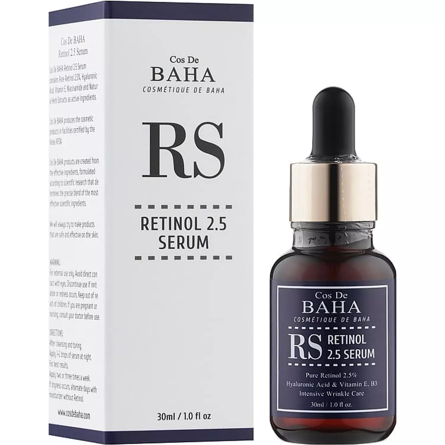 Cos De BAHA - RS Retinol 2.5 Serum Jumbo 60 ml image