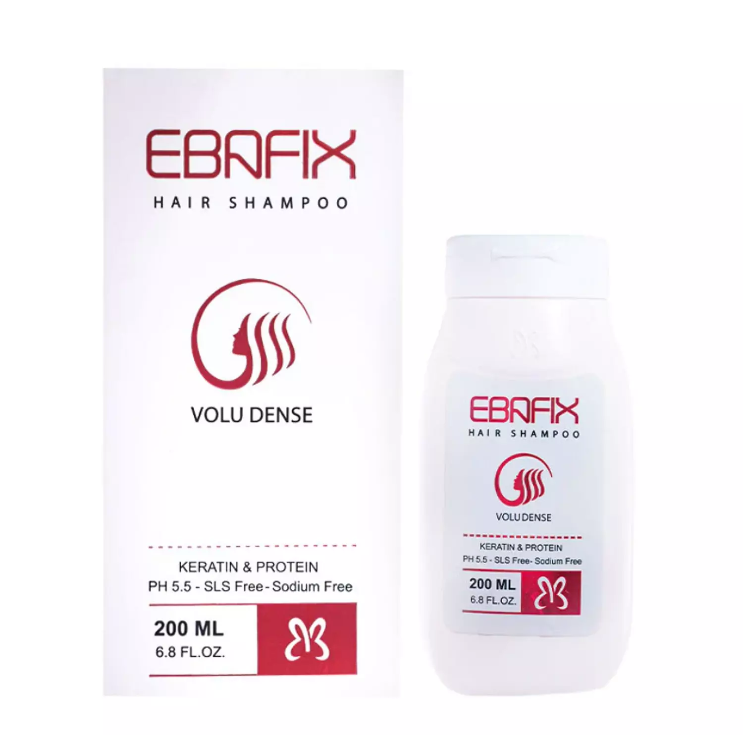 EBAFIX HAIR SHAMPOO VOLU DENSE 200 ML image