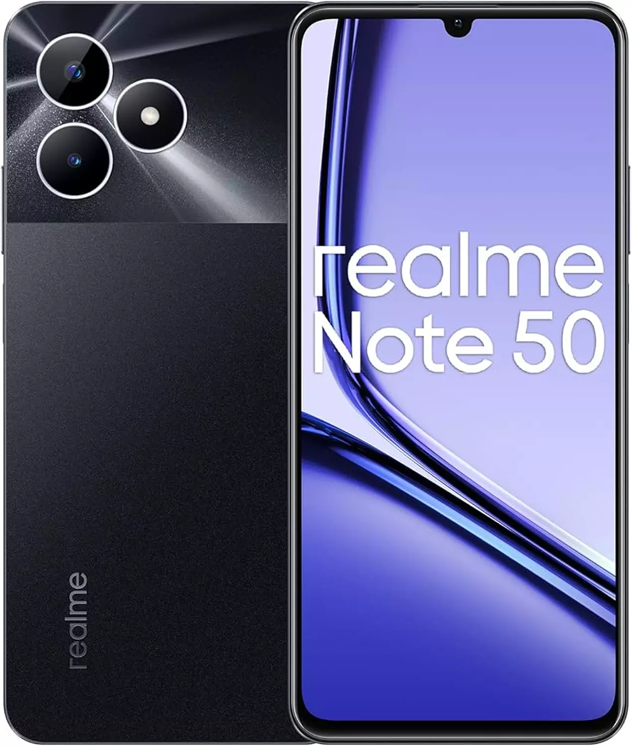 Realme Note 50 DUAL SIM 128GB ROM + 4GB RAM (GSM ONLY | NO CDMA)  4G/LTE Smartphone - International Version 1