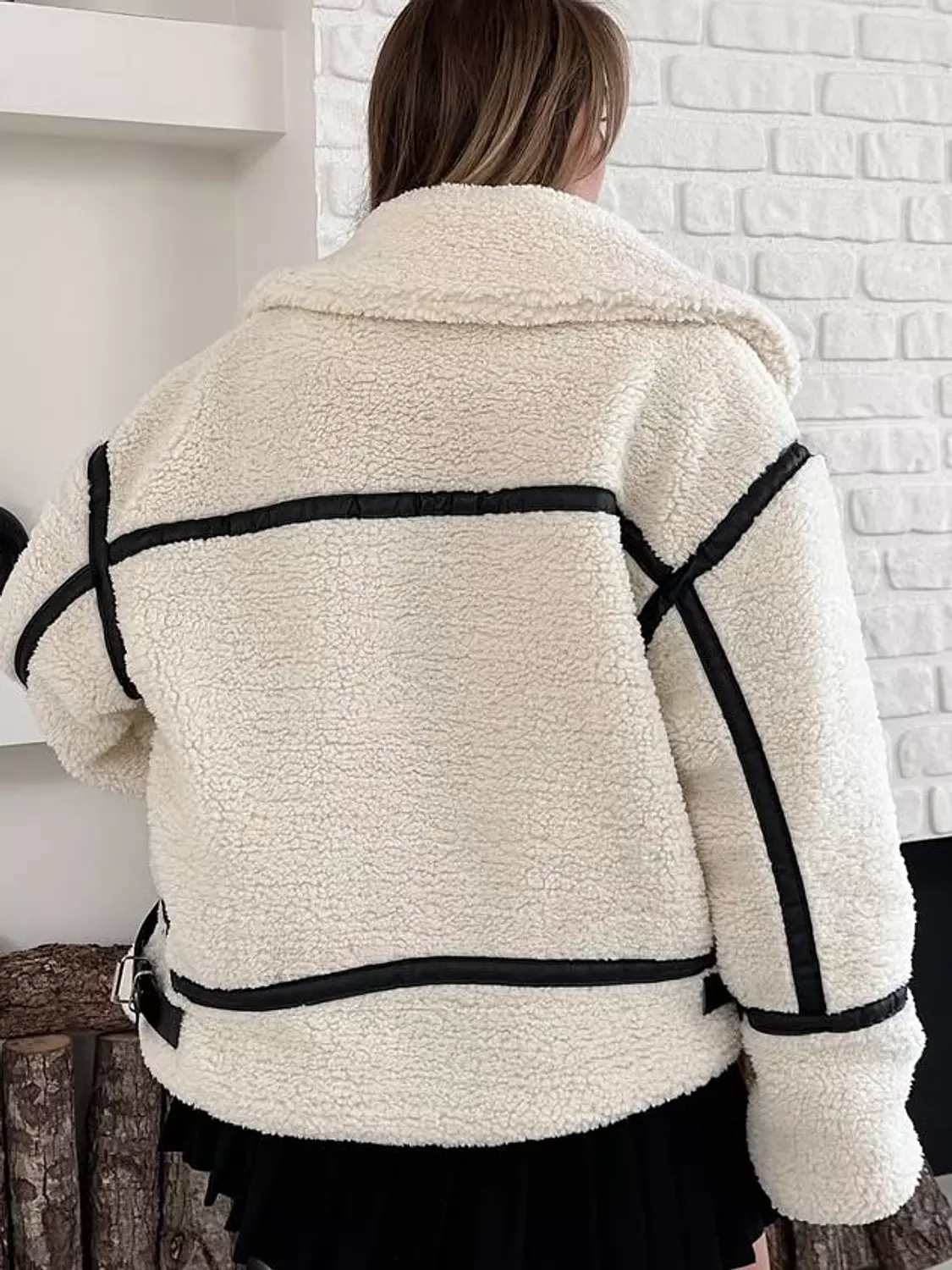 Teddy Faux Shearling Jacket 3