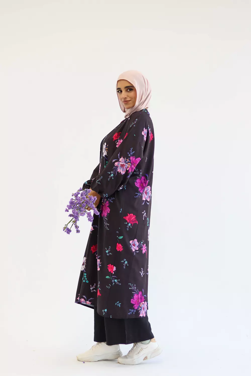 Viola Floral Kimono 1
