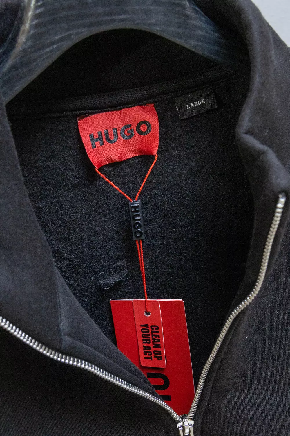 HUGO BOSS QUARTER ZIPPER  / 1551 13