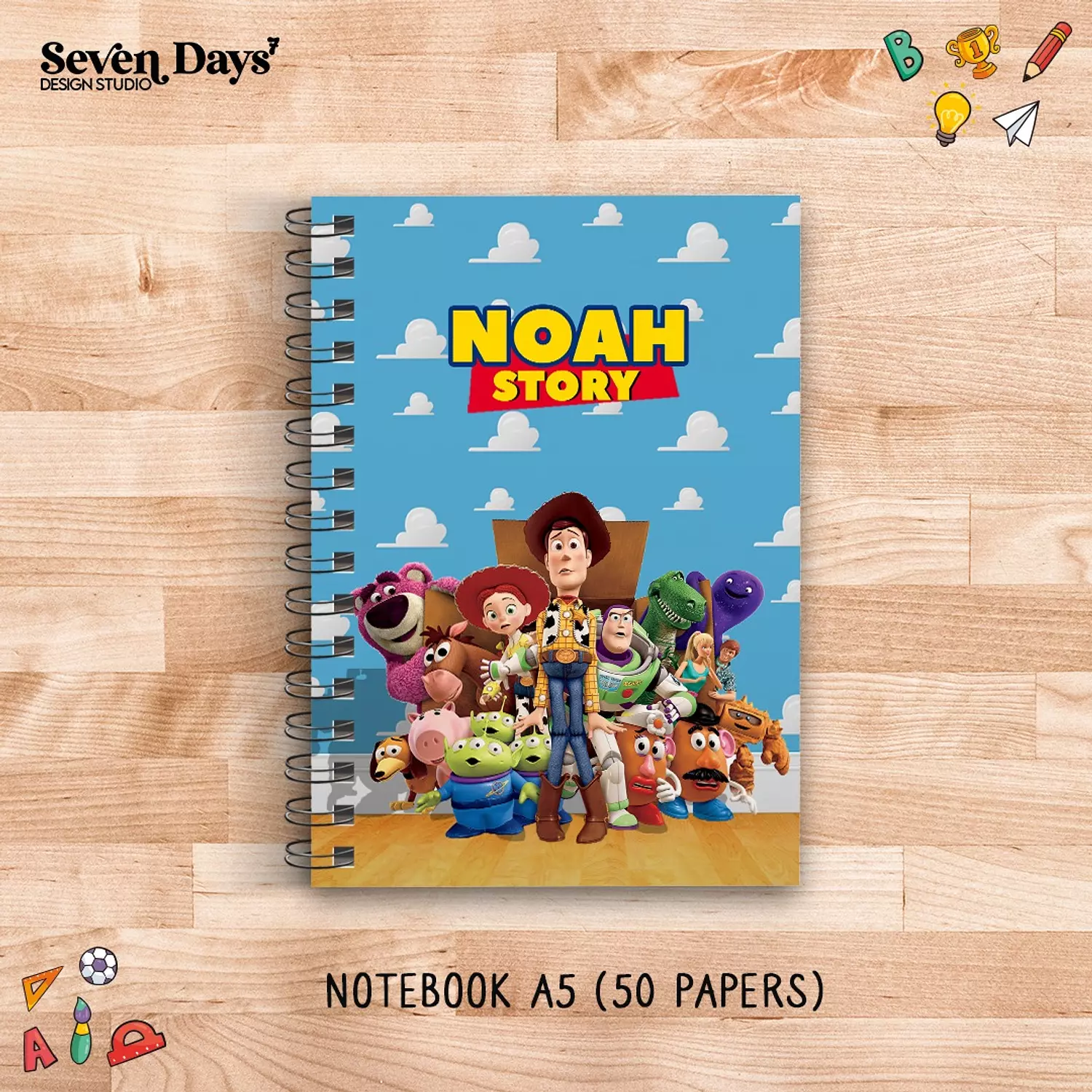 Toy Story School Labels 1