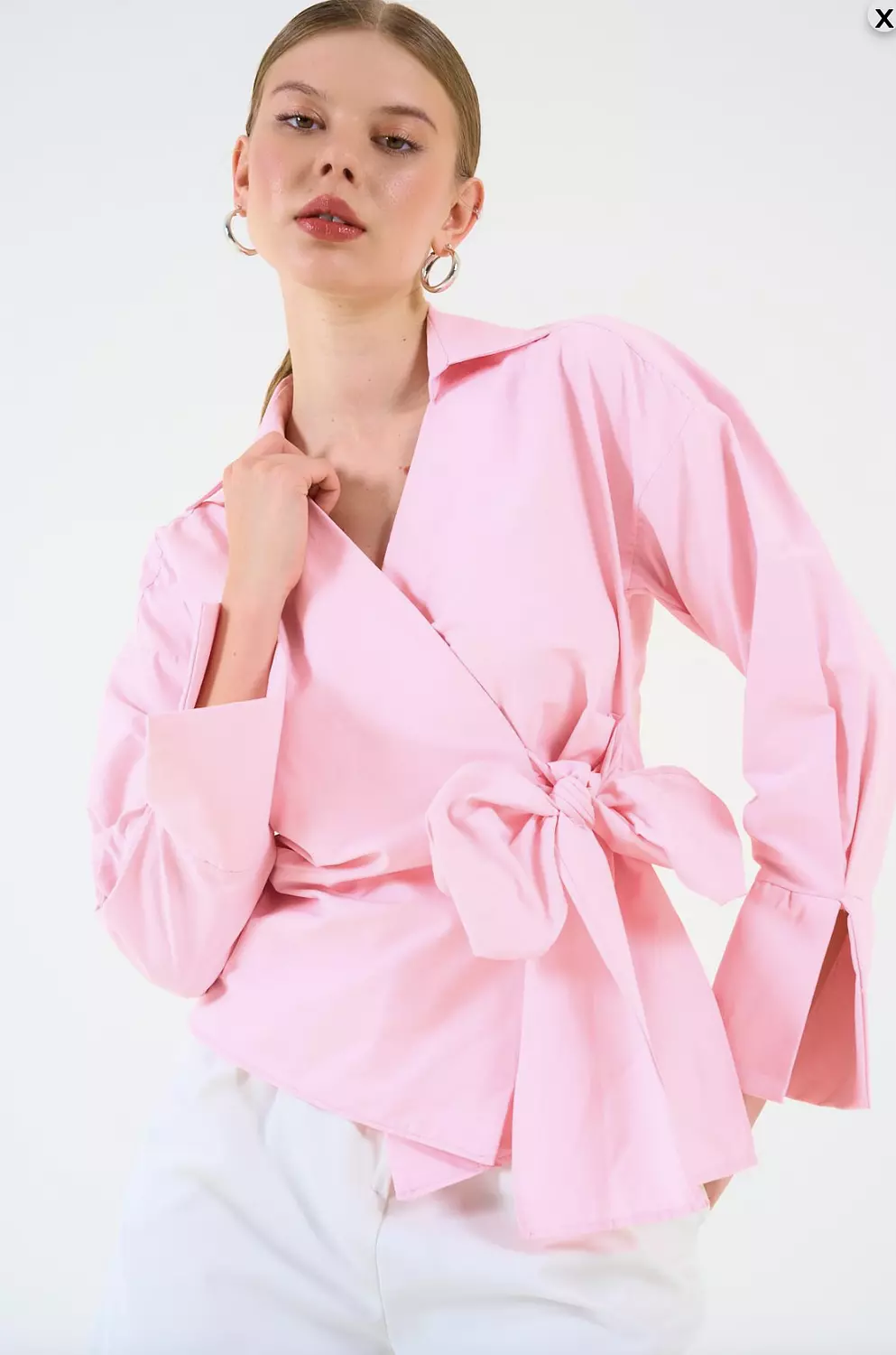 Criss Cross Bow Shirt  5