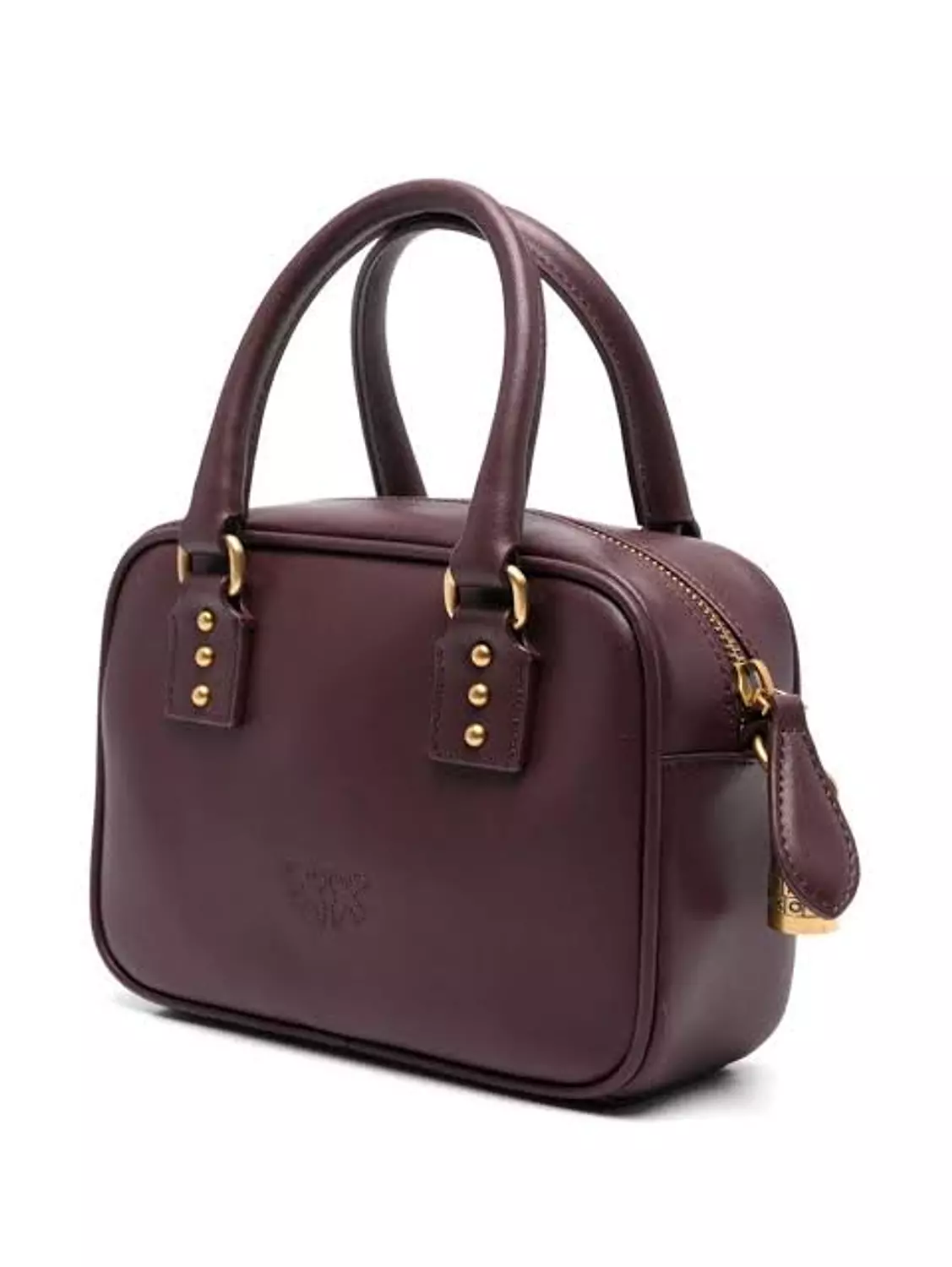 Pinko Mini Bowling Bag Marron 1