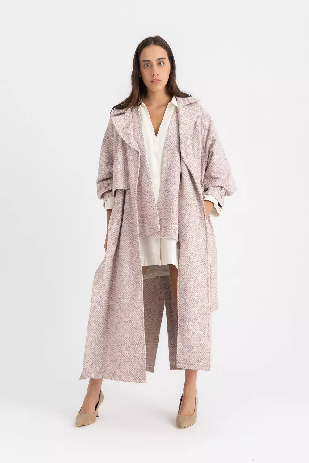 The Sophia relaxed trench coat 8