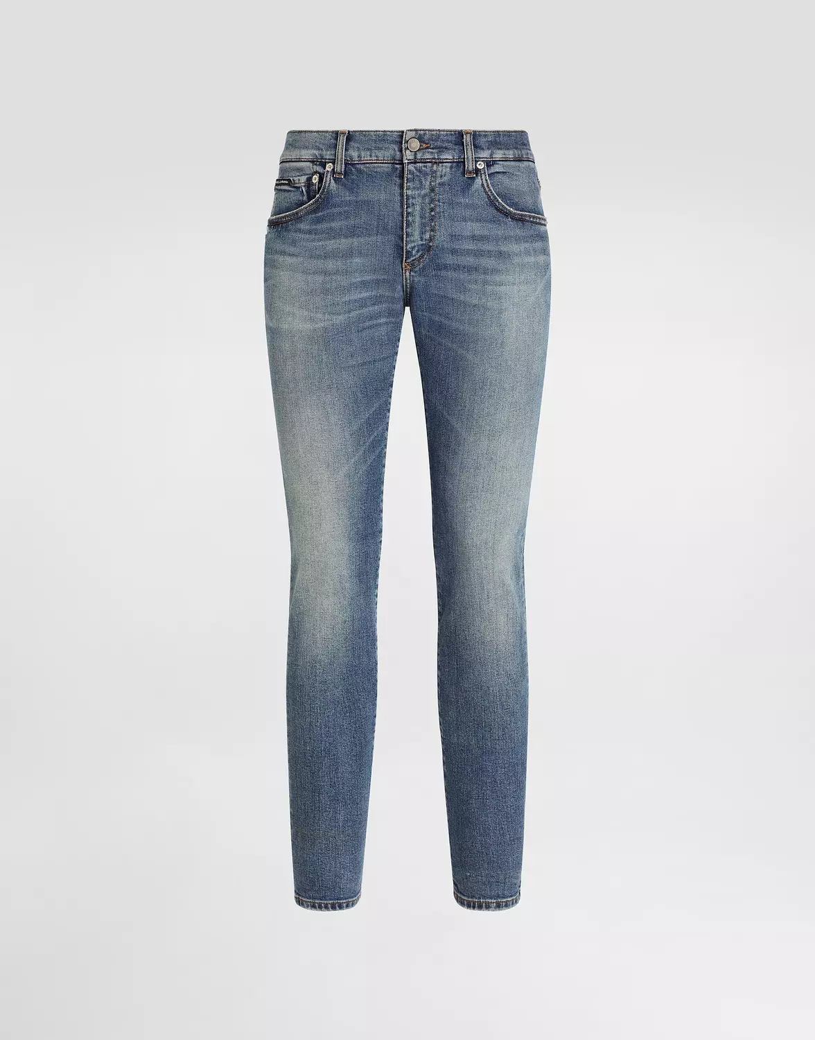 cotton jeans with tag image