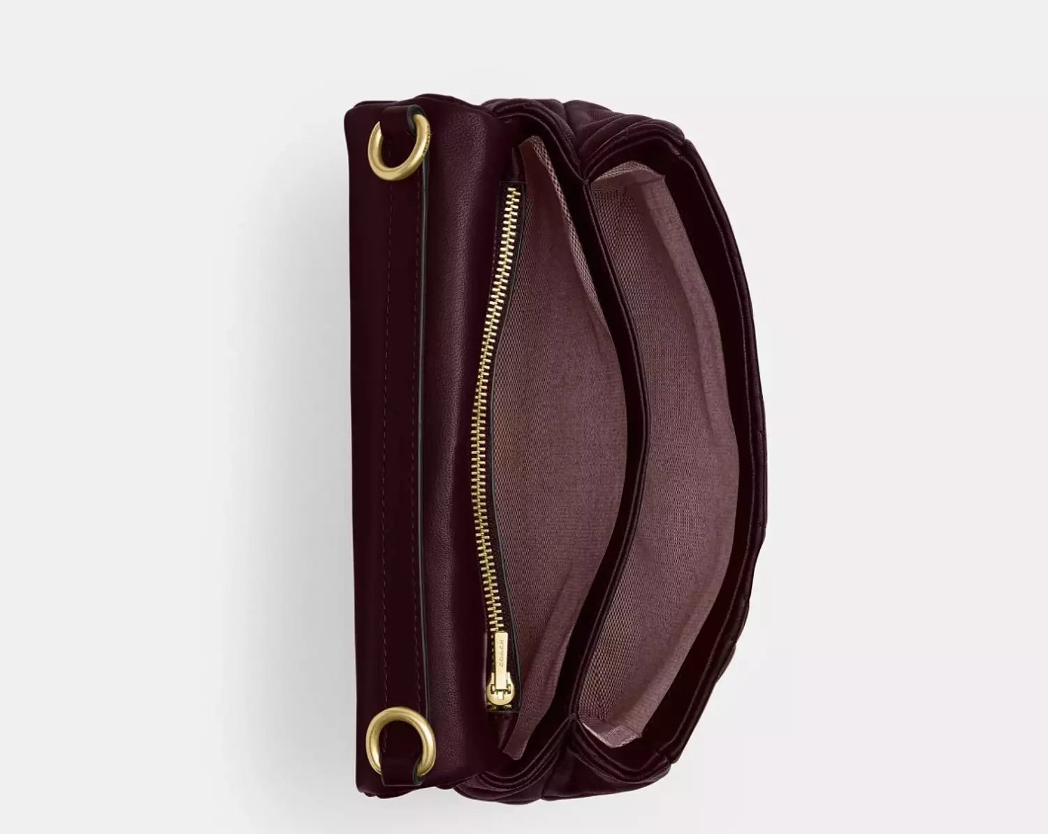 The Coach Times Square Tabby Shoulder Bag with quilting 3