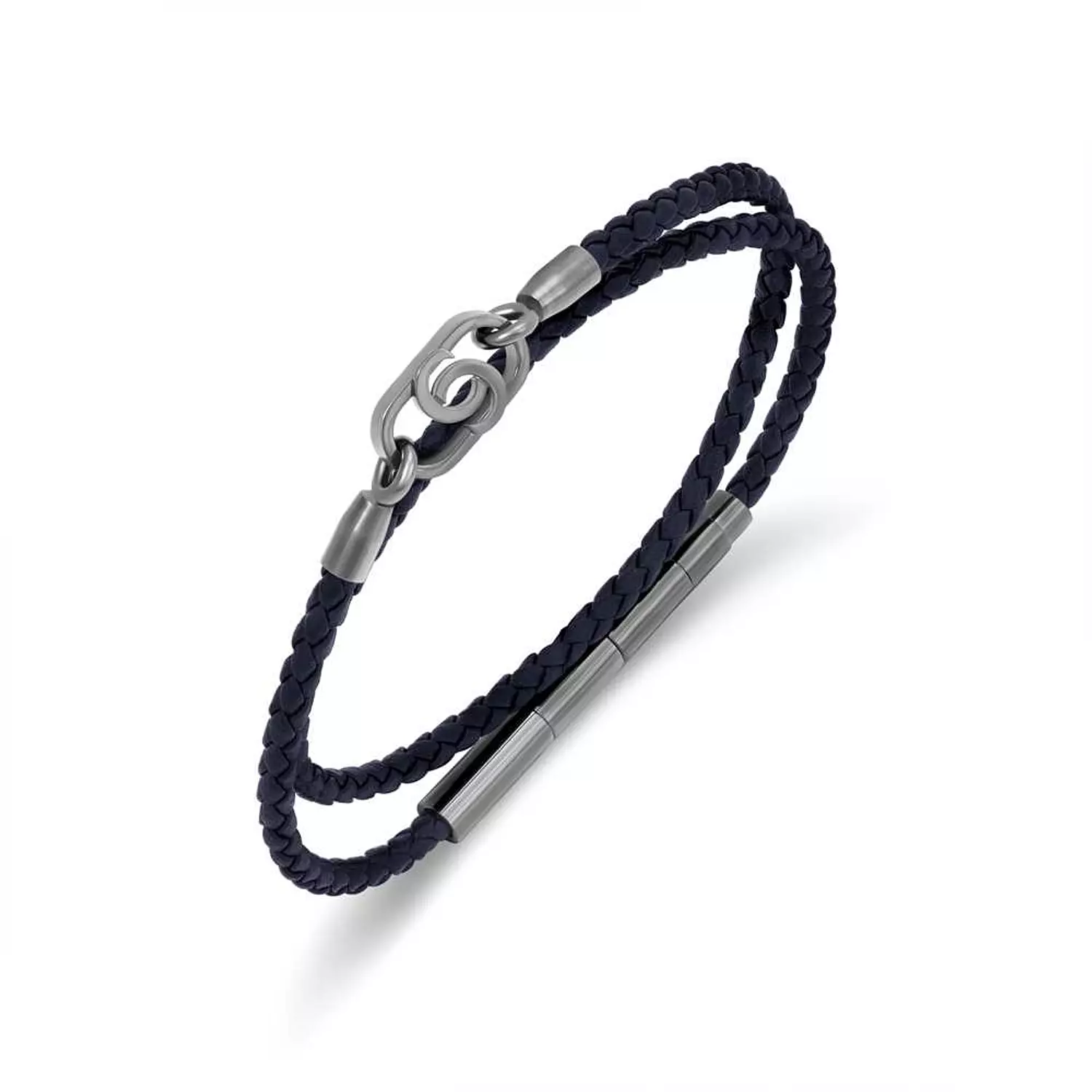 Cerruti 1881 Blue Double Wrap Bracelet CIAGB0015402 image