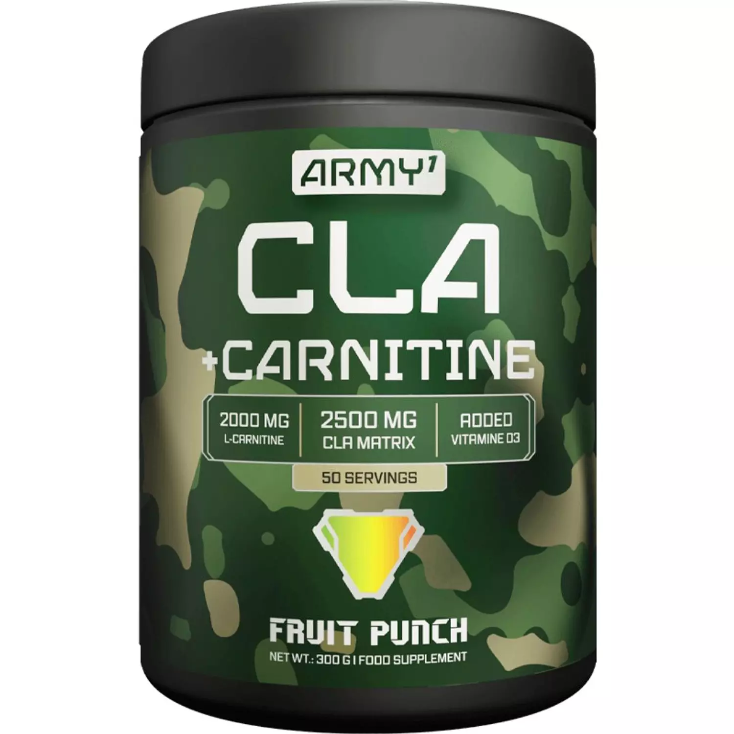 ARMY 1 CLA + Carnitine – Fat Burn & Energy Support Supplement image