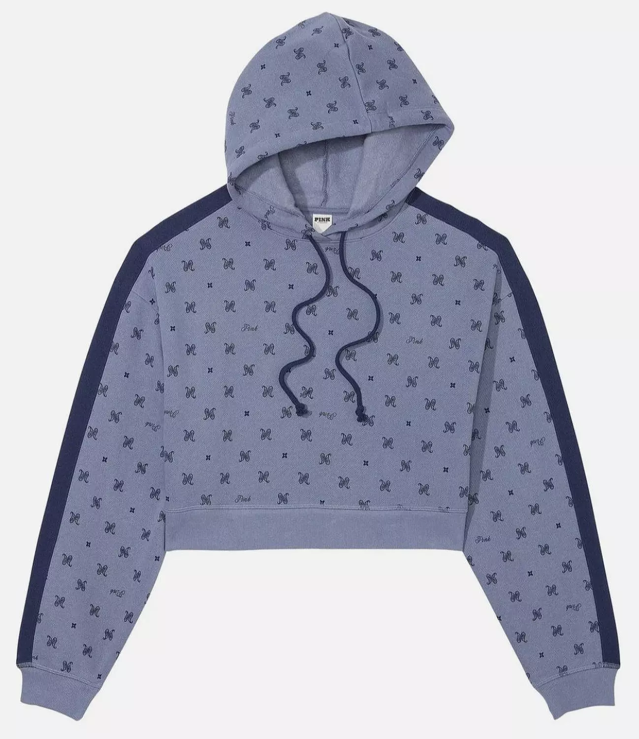 two-piece coordinated set featuring a cropped hoodie and matching joggers. 3