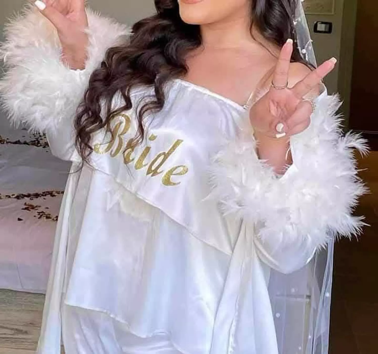  luxurious satin pajama  2
