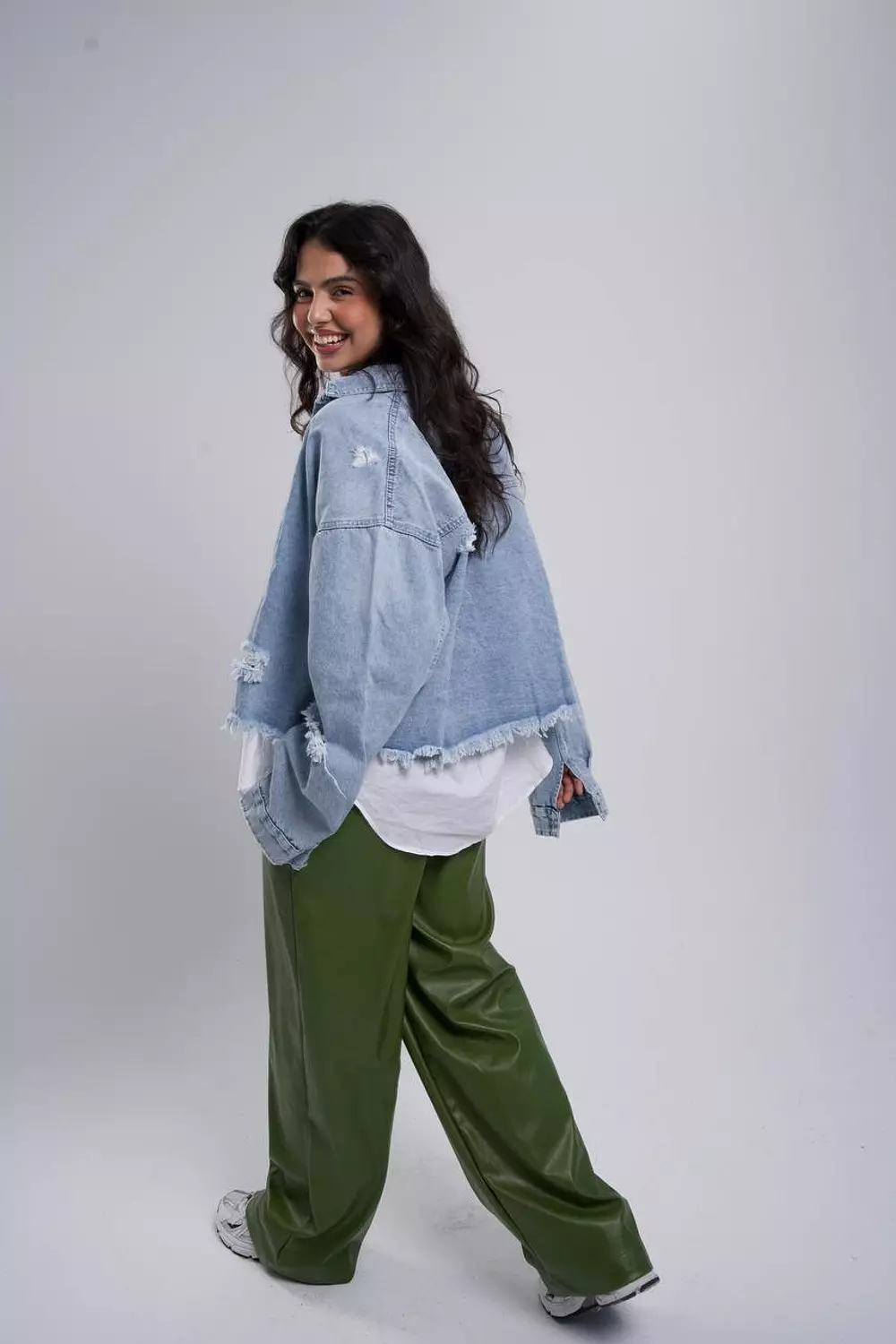 Cutting denim jacket 9