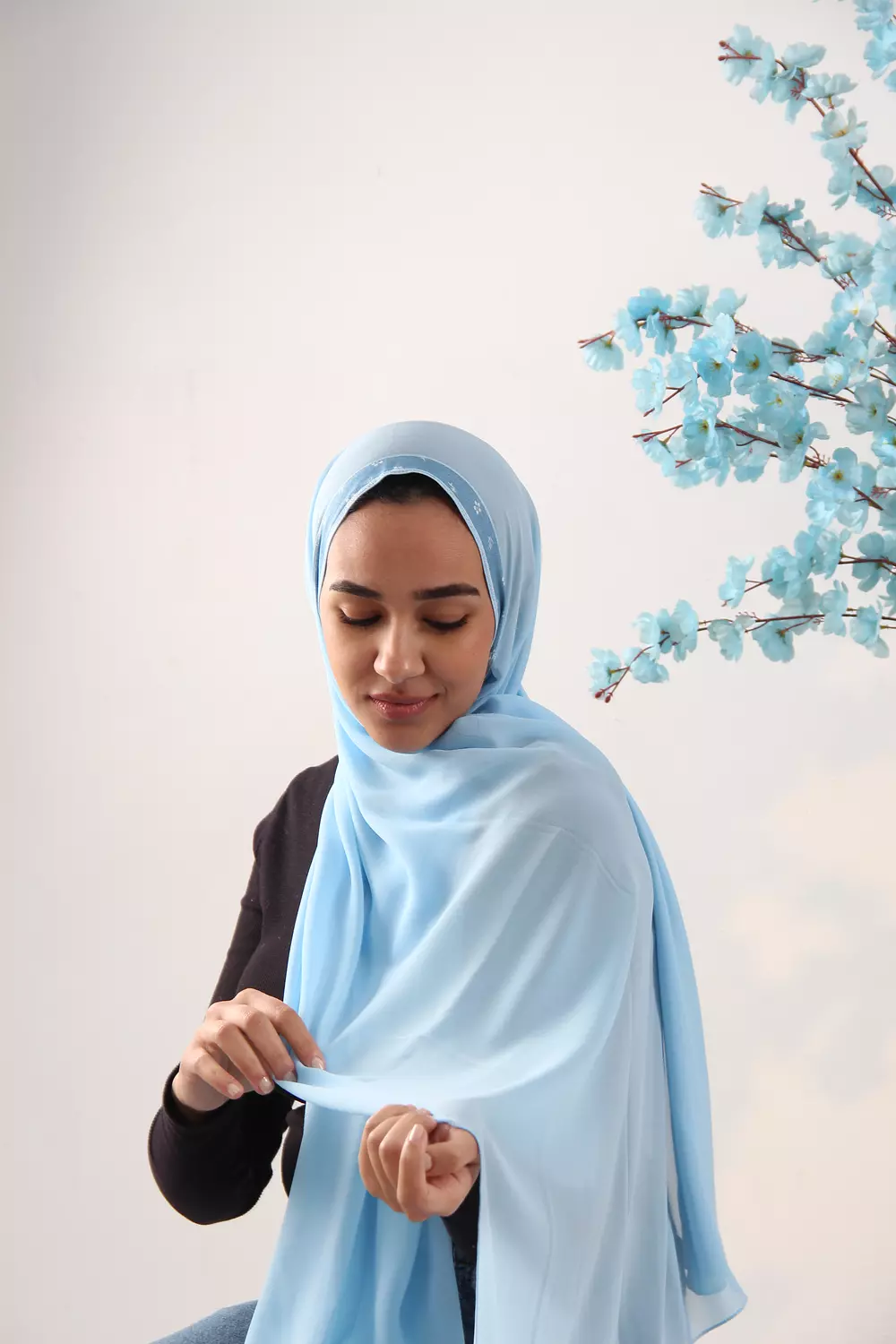 Scarf-Hope-Baby Blue