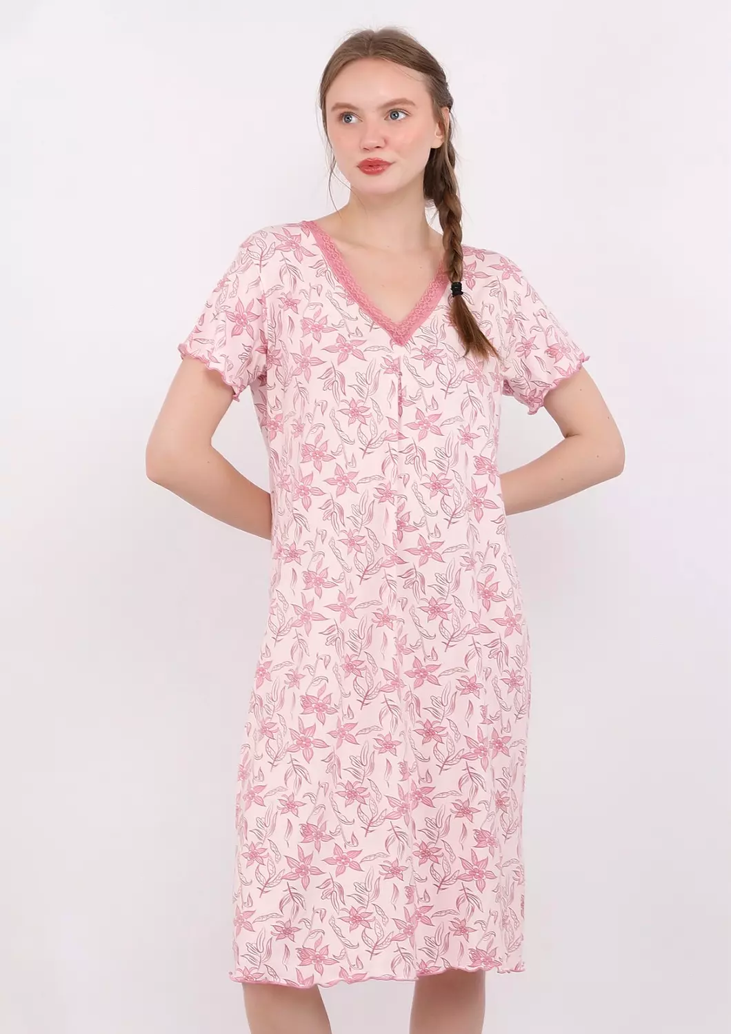 V920 wild flowers night gown  2
