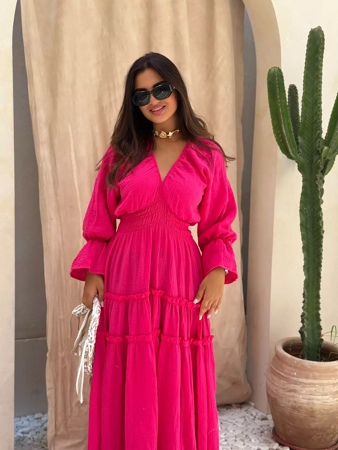 Gypsi maxi dress hover image