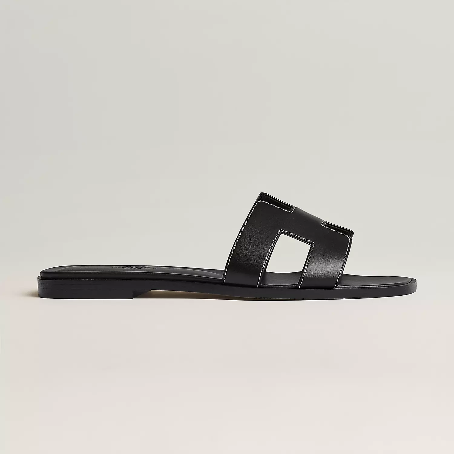 Hermes Oran Sandal Nior Box Calfskin Leather  1