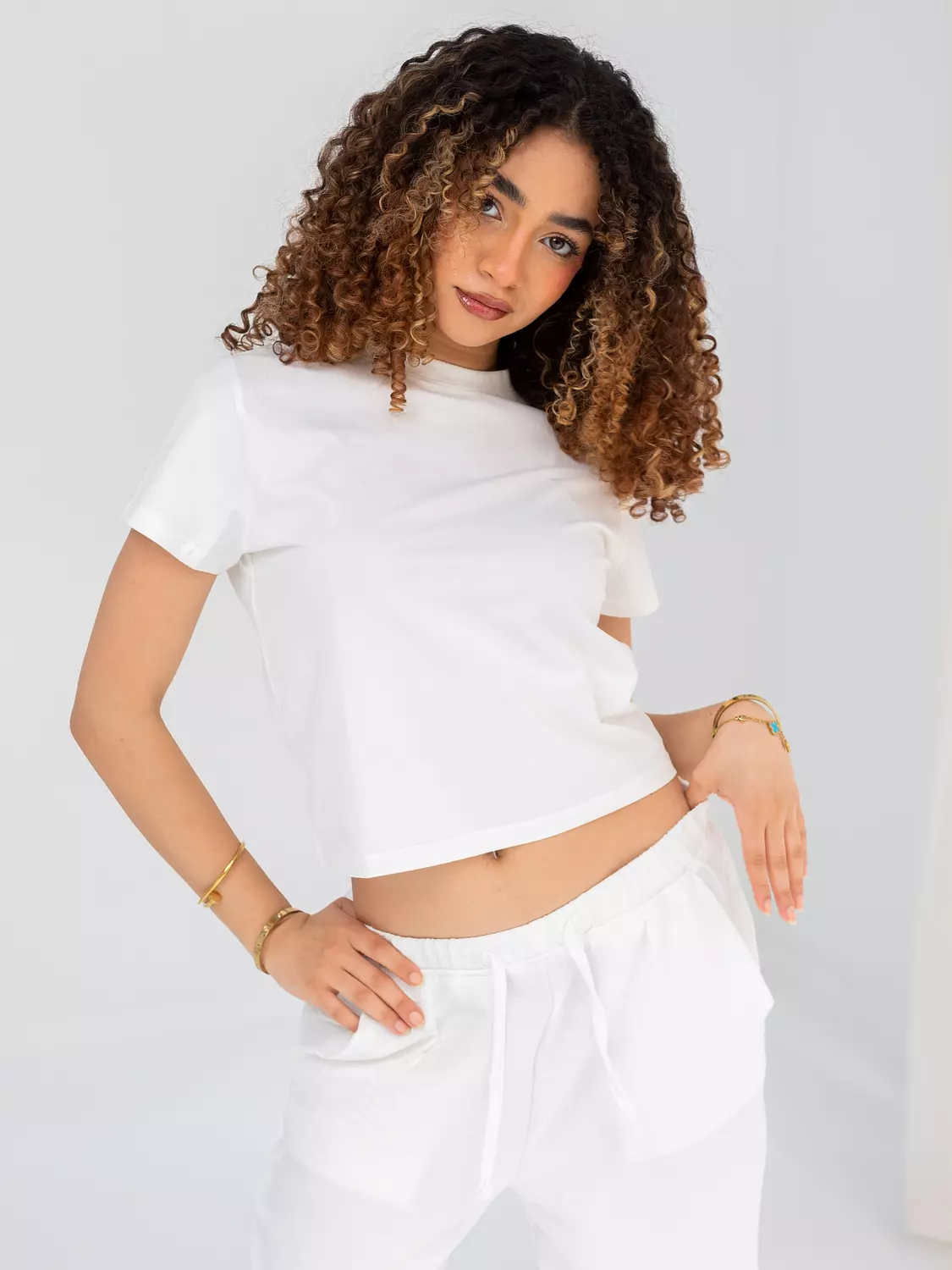 Round Neck T-shirt | White 2