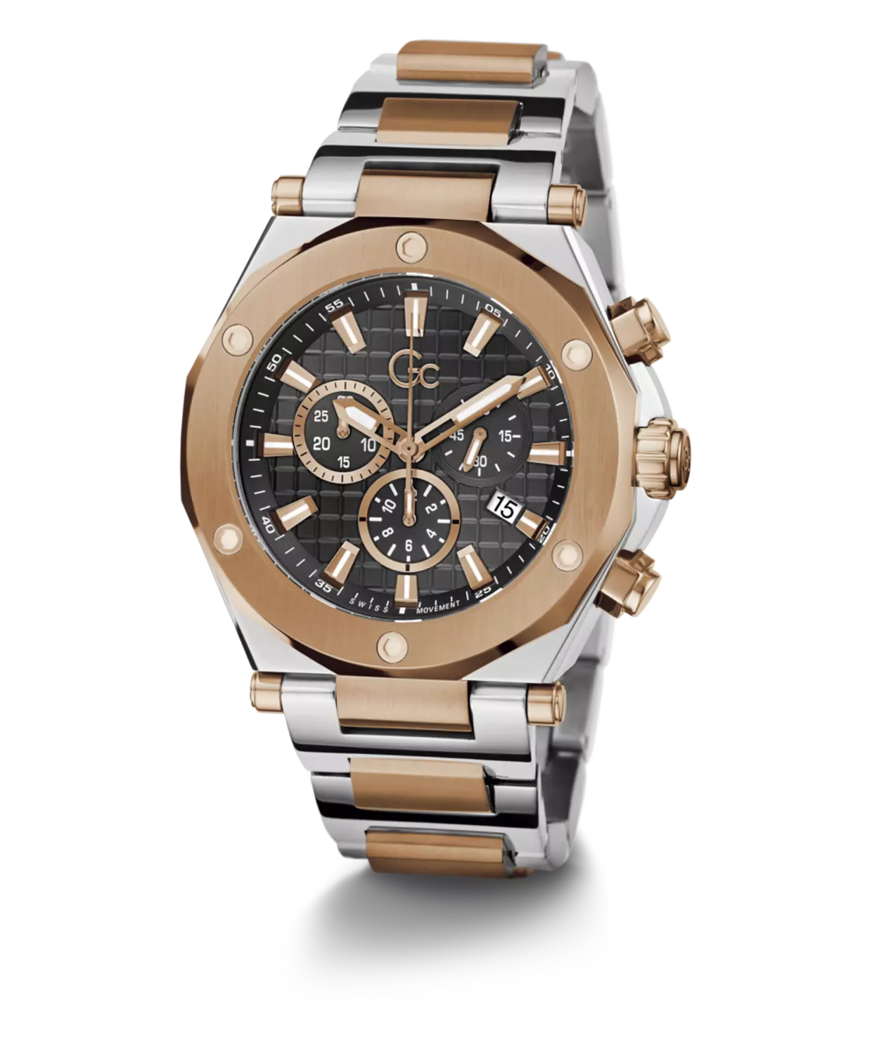 Gc Legacy Chrono Metal Two Tone 1