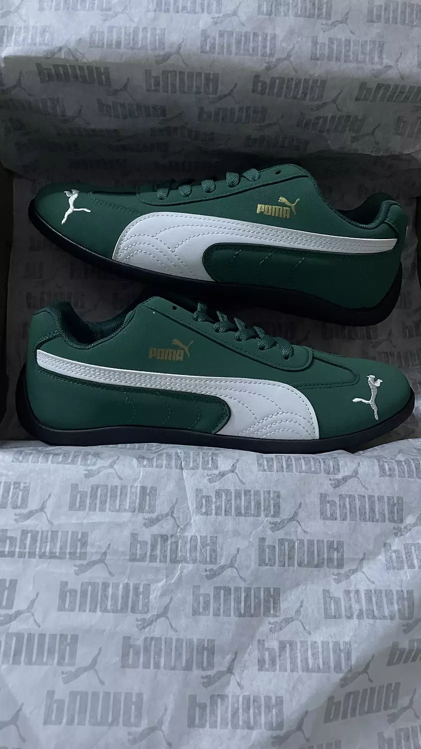 Puma SpeedCat in Green  1