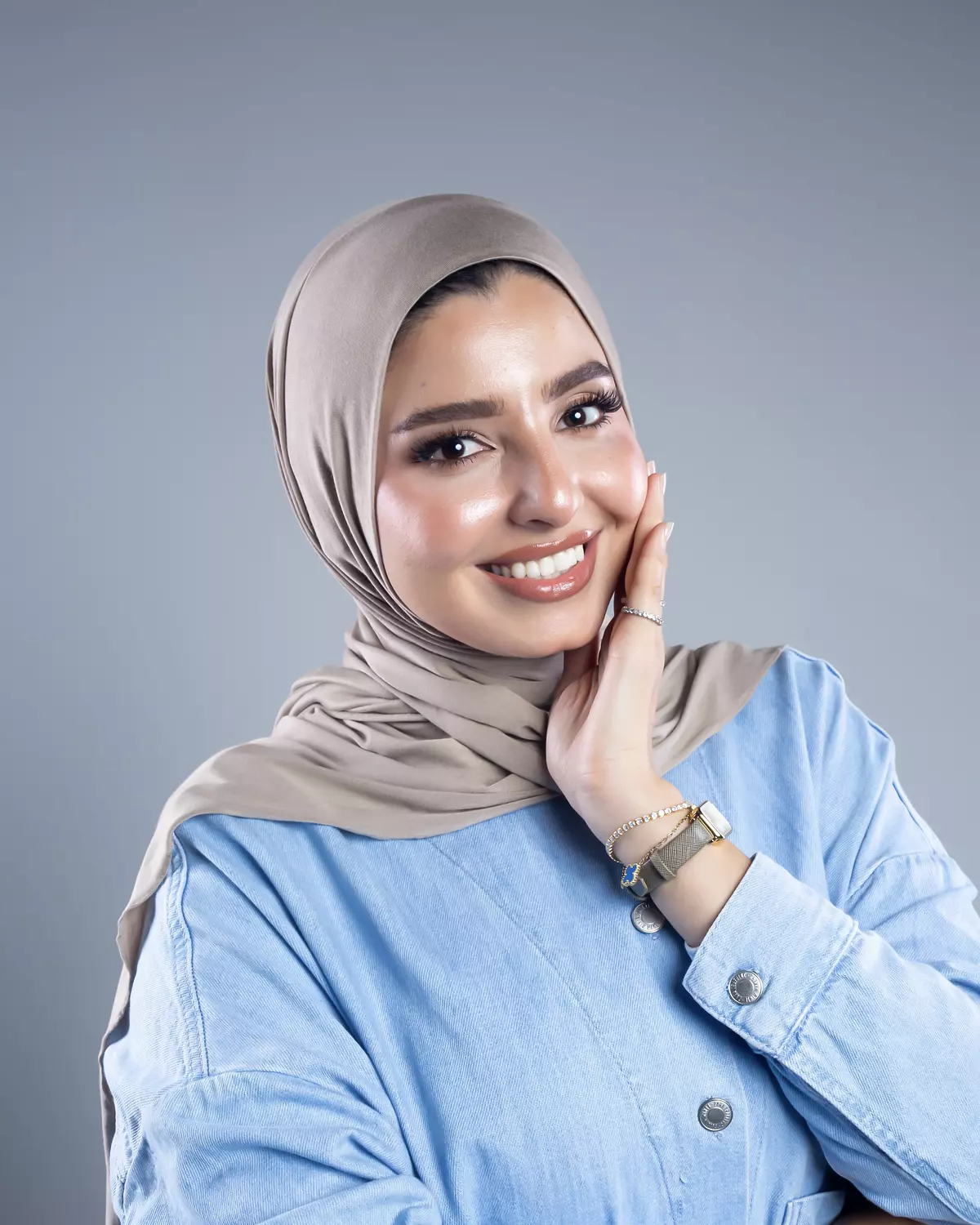 Jamila 2 in 1 cotton scarf  3