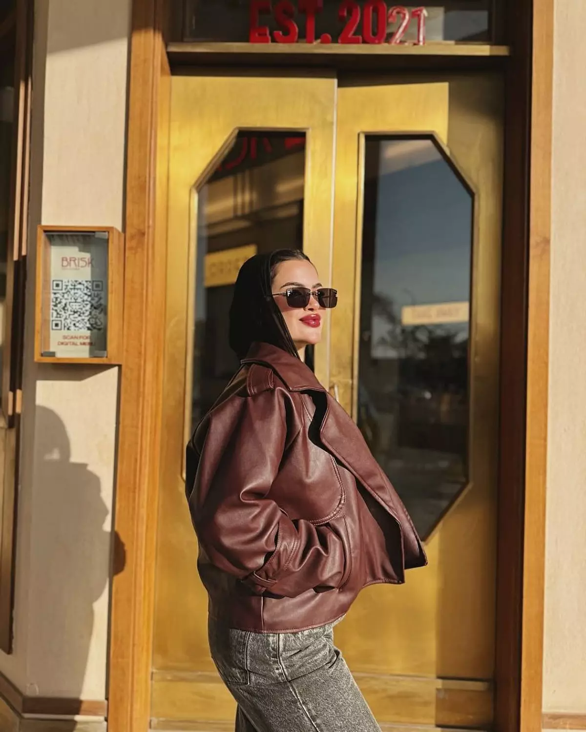 Leather jacket  7