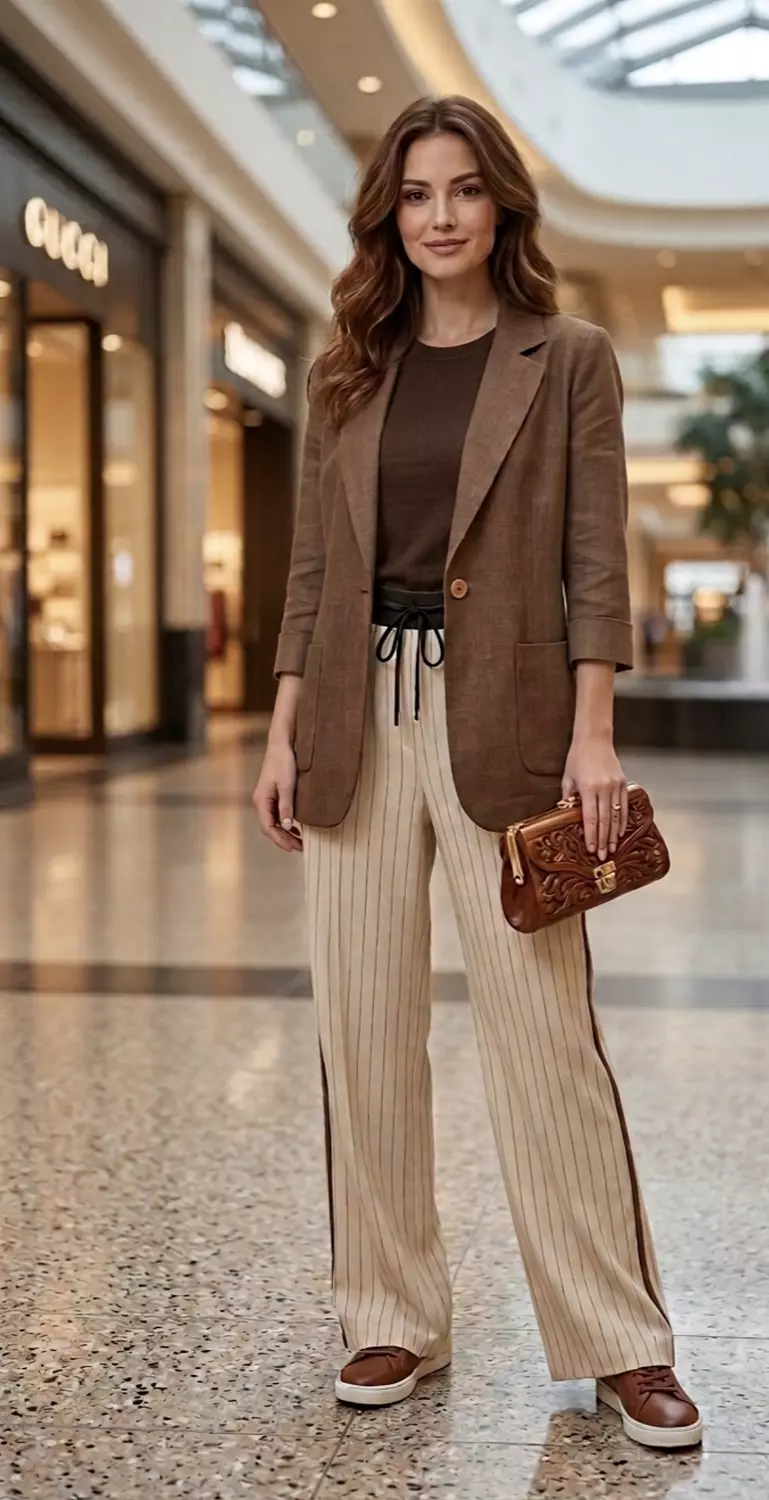 Basic linen jacket  image