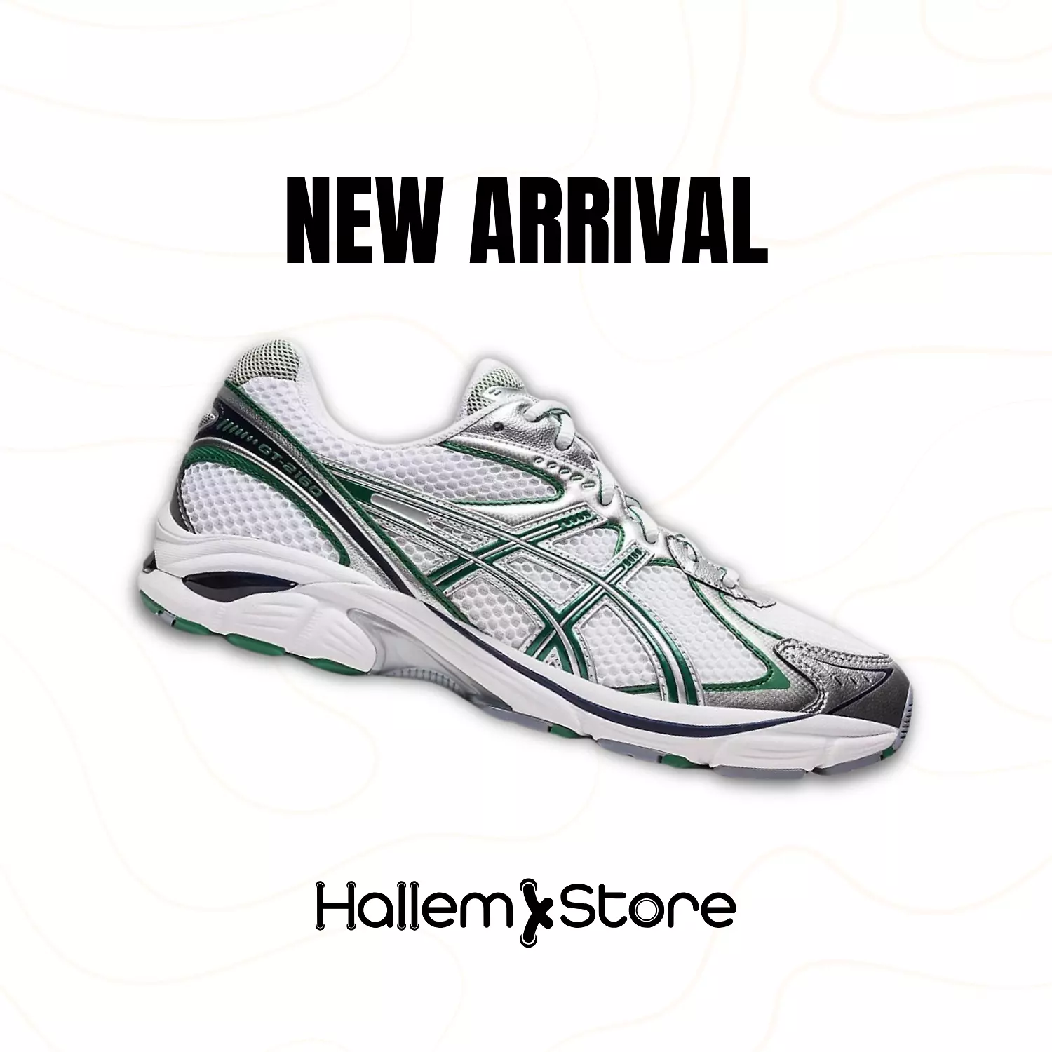 ASICS GT-2160 White Shamrock Green  image
