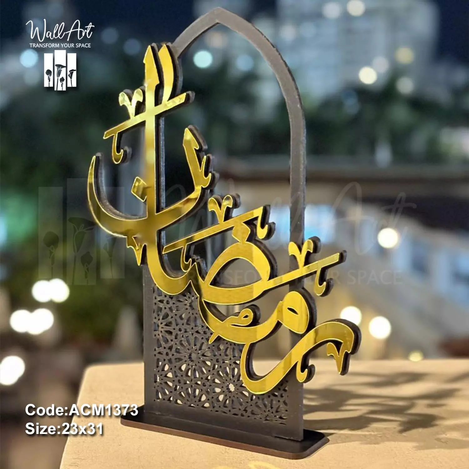 ACM1373-Ramadan Acrylic Stand   2