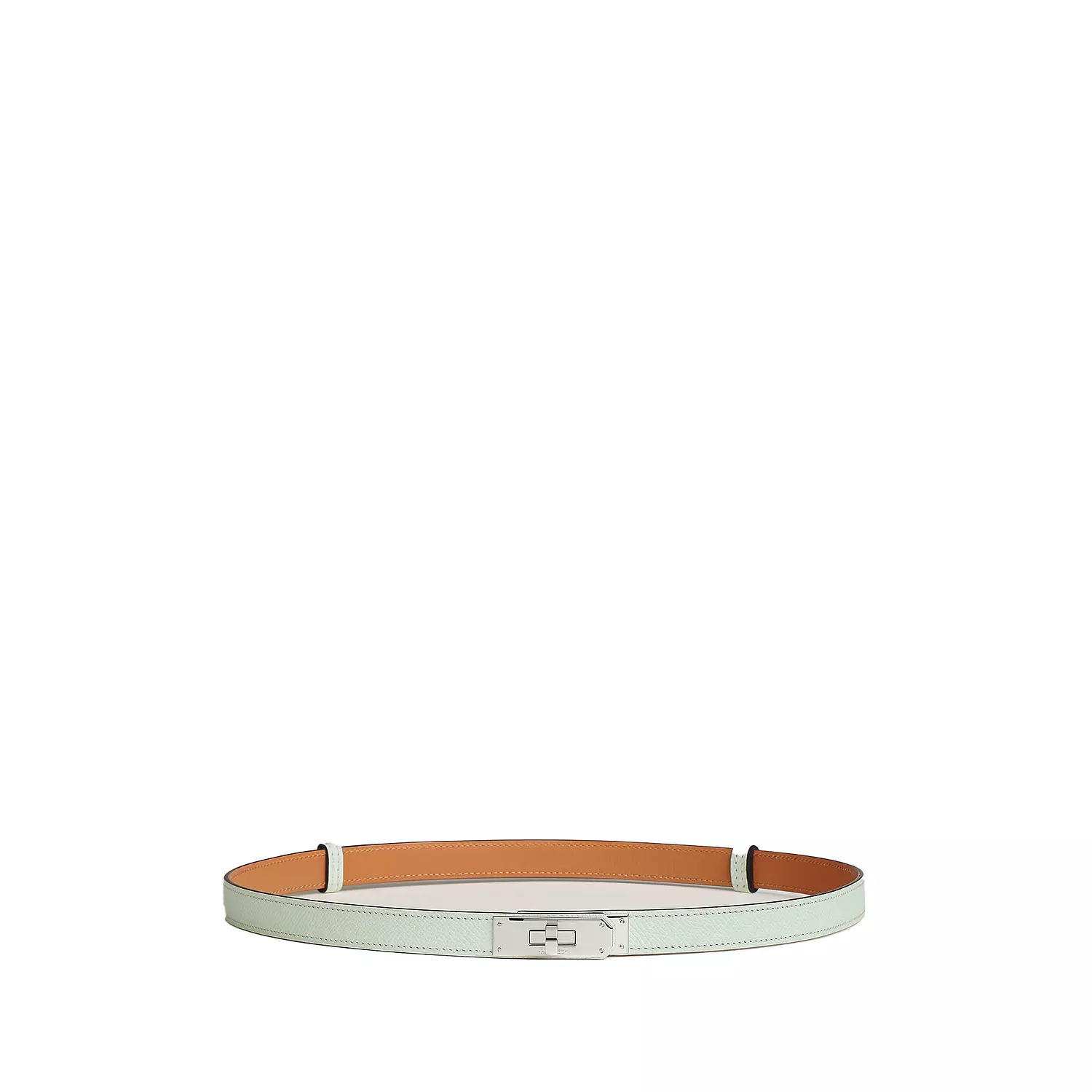 Hermès Kelly 18 mint green belt featuring image