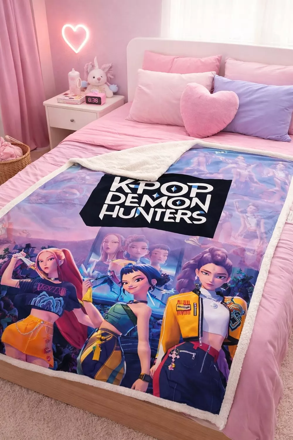 Kpop demon hunters TV Blanket  image