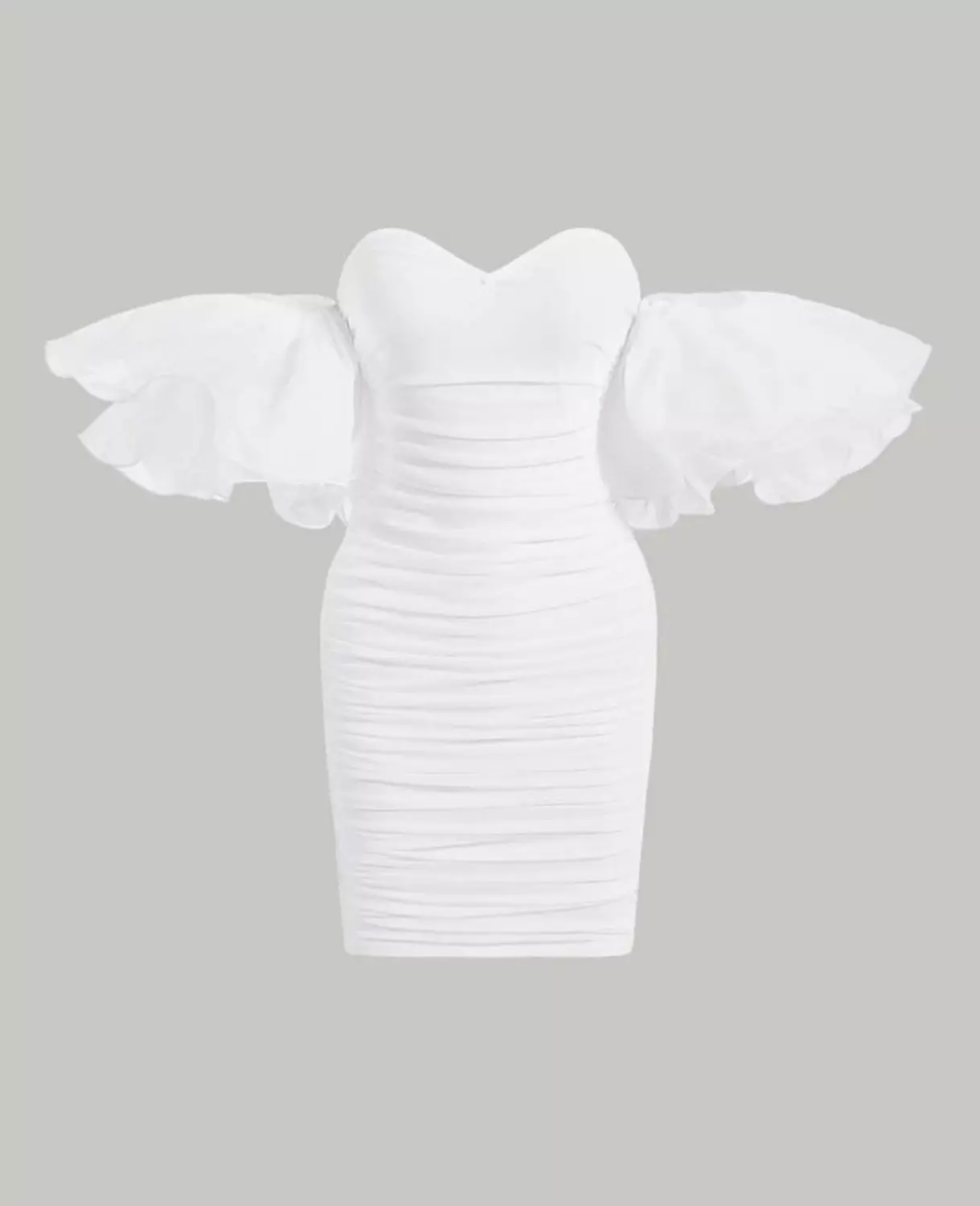 OFF Shoulder Ruffle Dress image