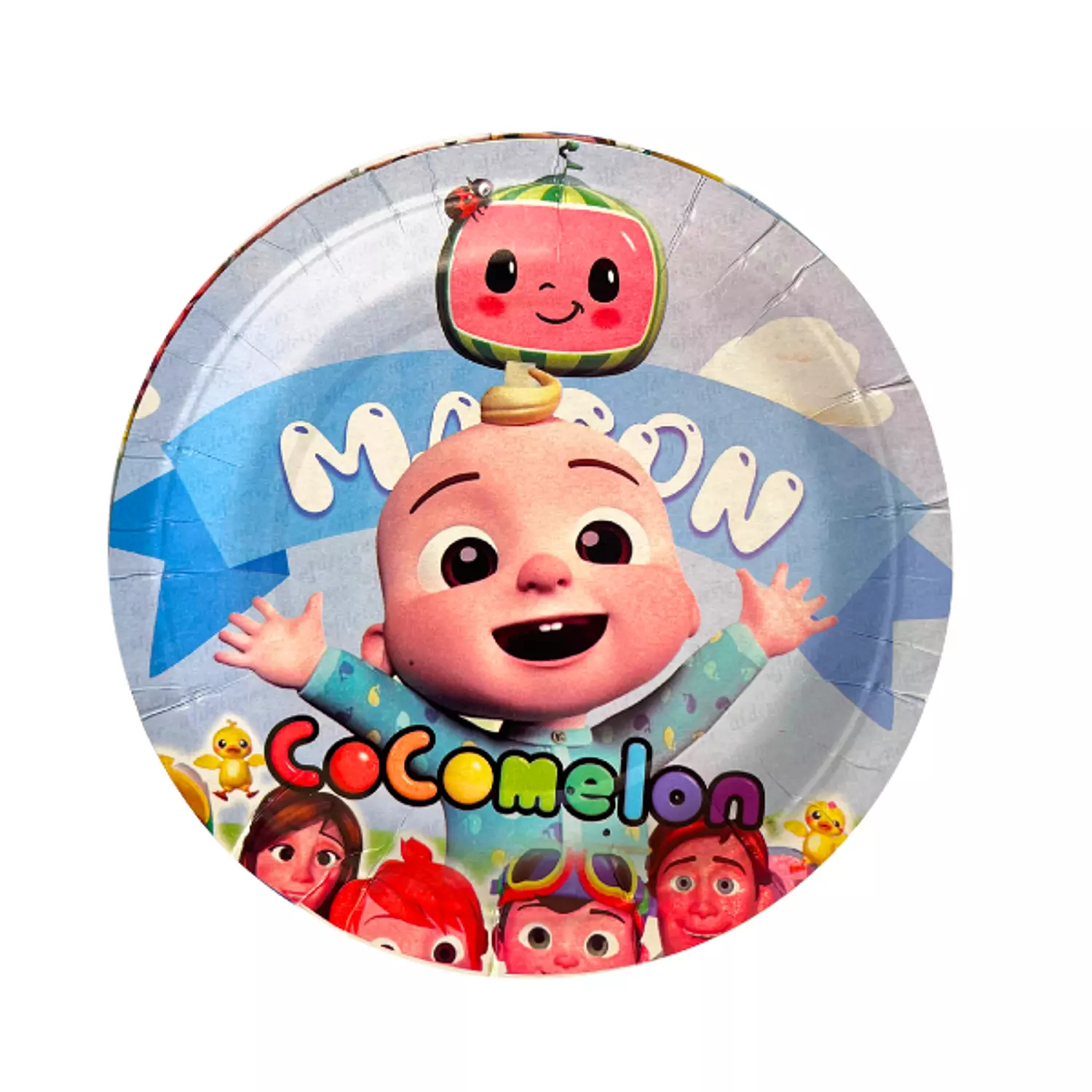 Cocomelon Paper Plates image