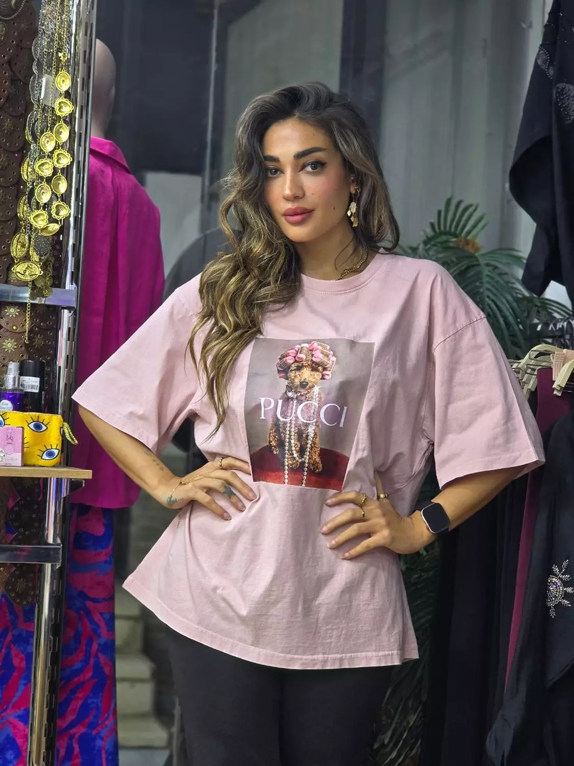 Pink Pucci tshirt  hover image