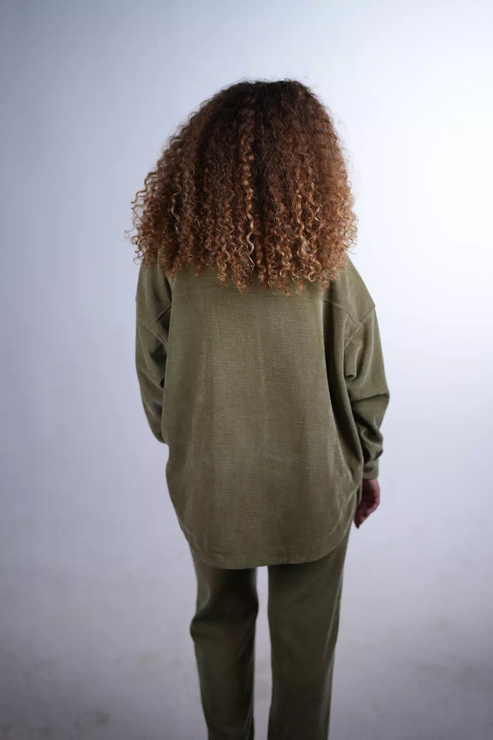 Lounge Co-Ord - Olive Green 4
