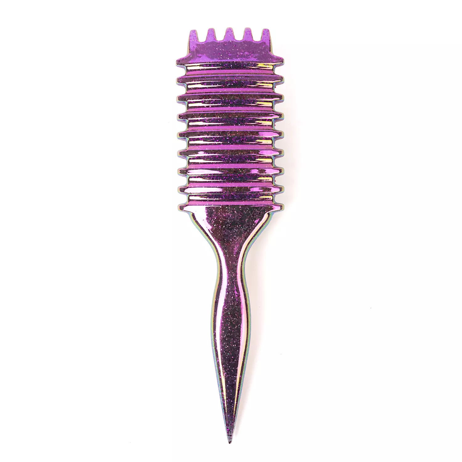 Glitter curly brush Pink 1