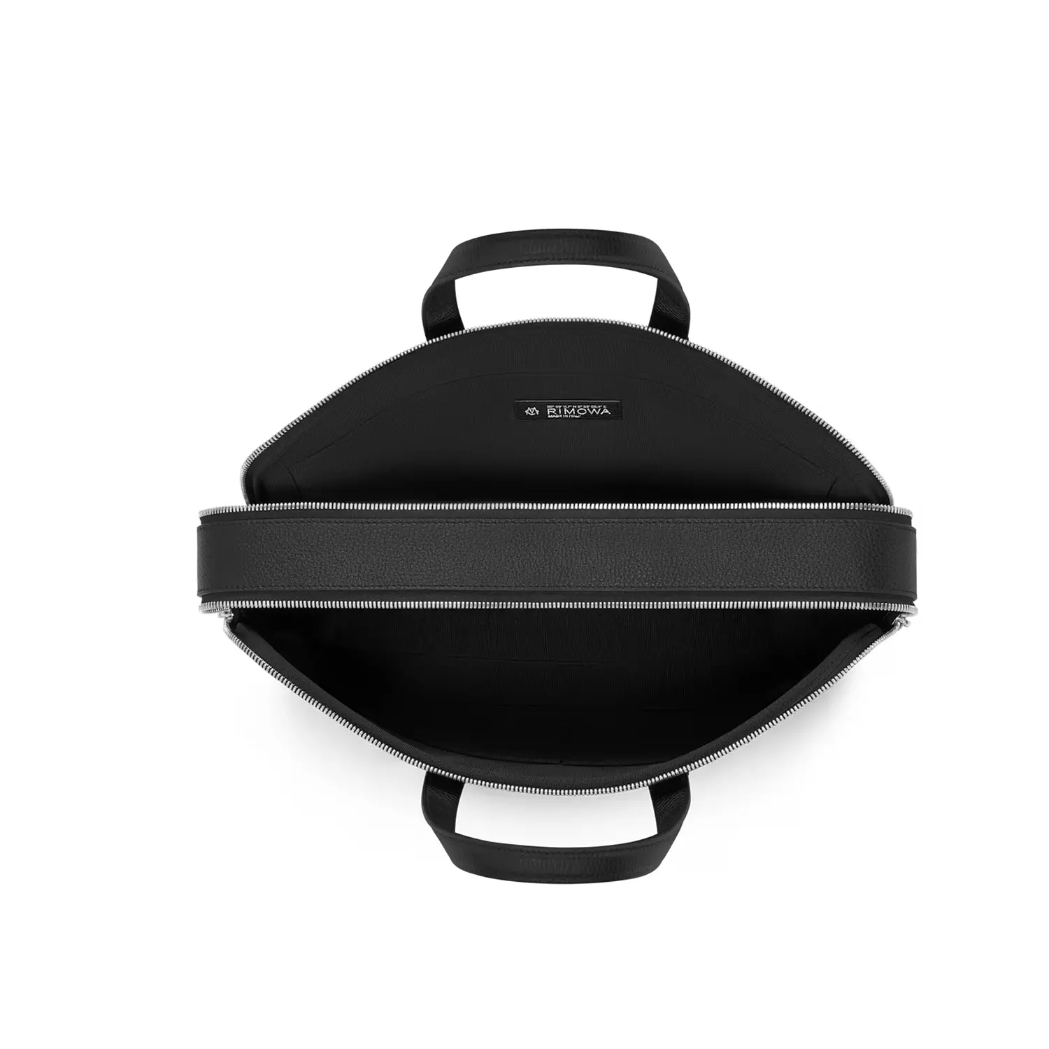 Rimowa Never Still leather briefcase in black 3