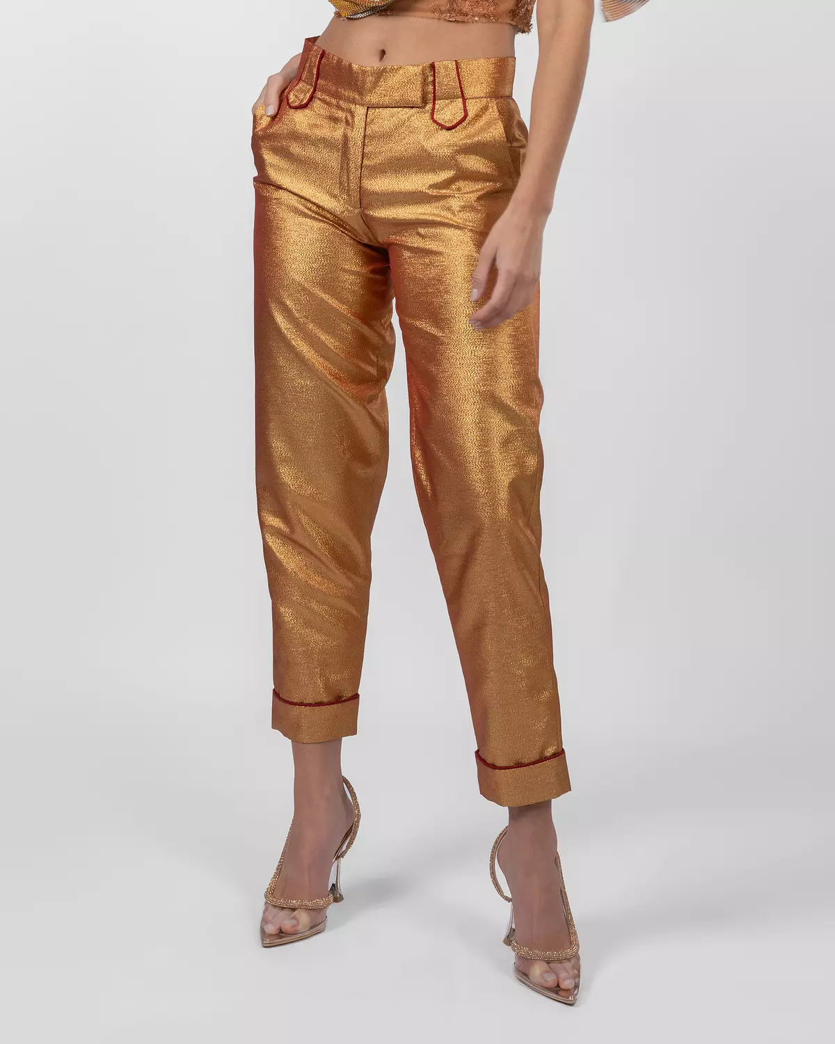 Rose Gold Trousers  image
